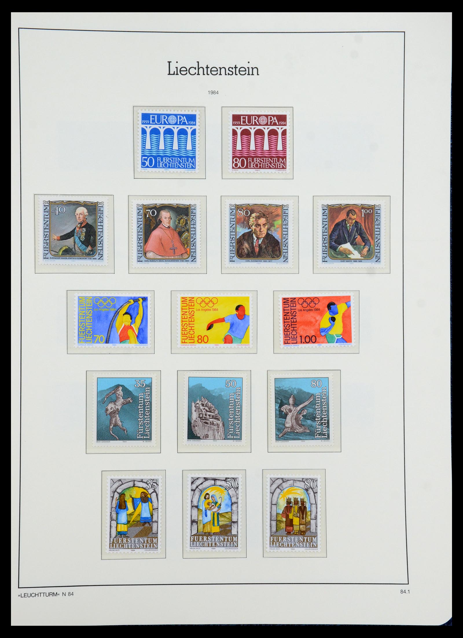 36286 057 - Stamp collection 36286 Liechtenstein 1959-2005.