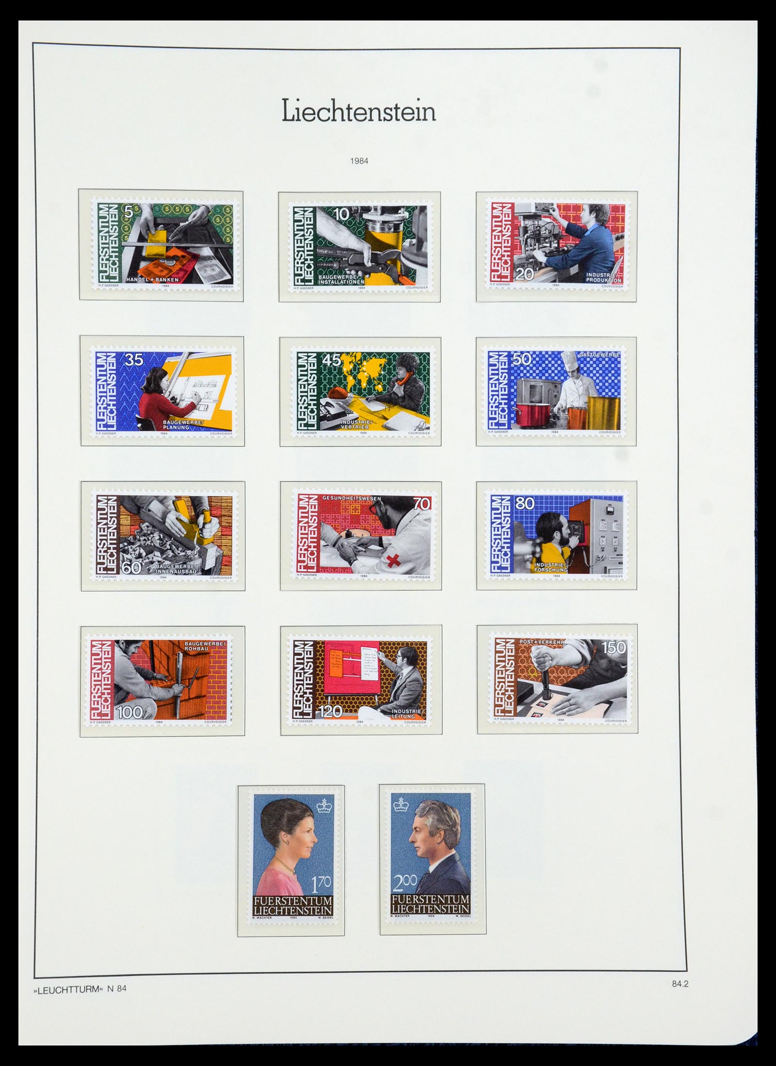 36286 058 - Stamp collection 36286 Liechtenstein 1959-2005.