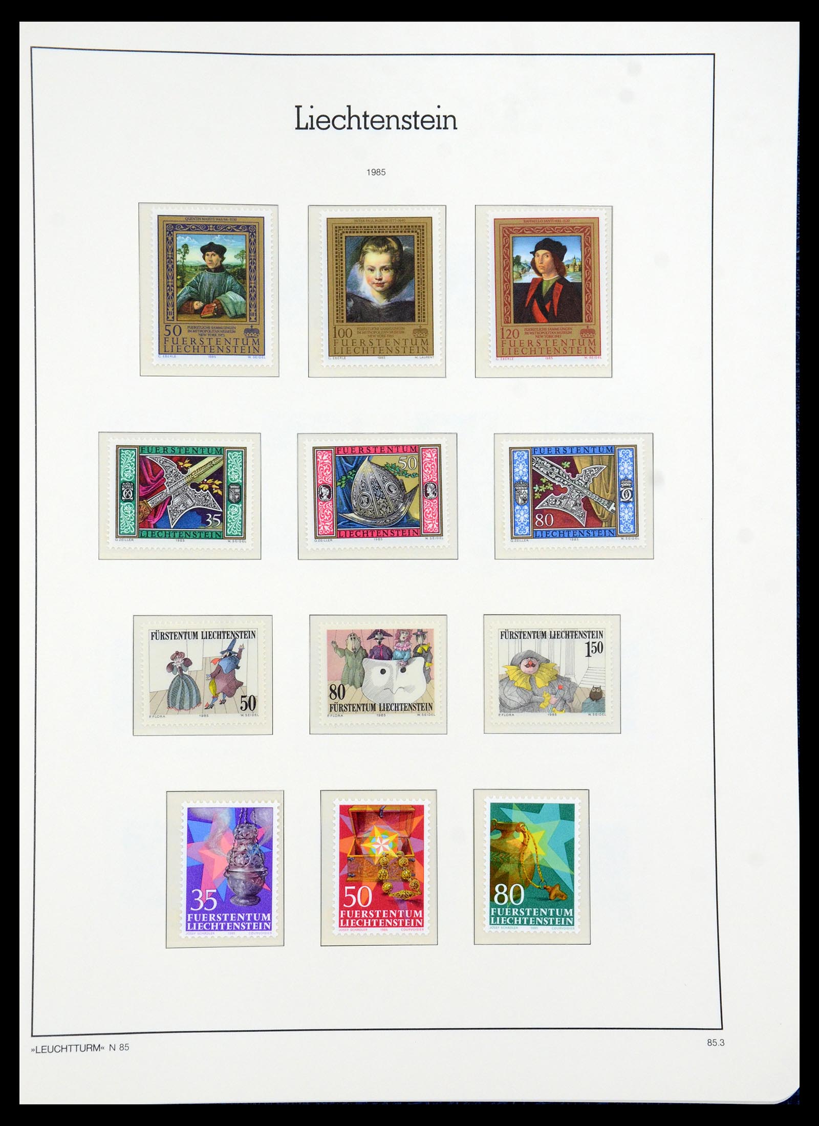 36286 059 - Stamp collection 36286 Liechtenstein 1959-2005.