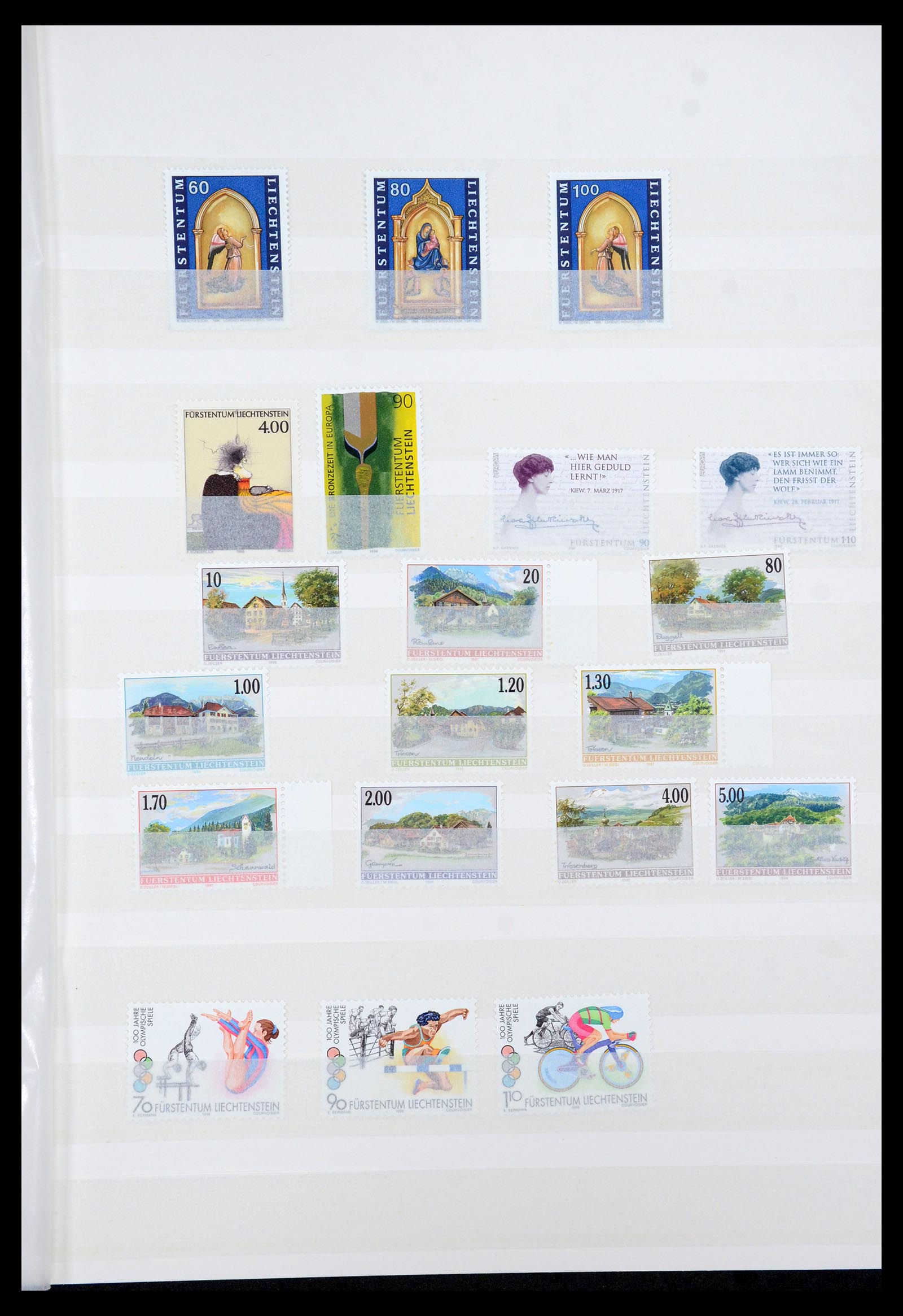 36286 082 - Stamp collection 36286 Liechtenstein 1959-2005.
