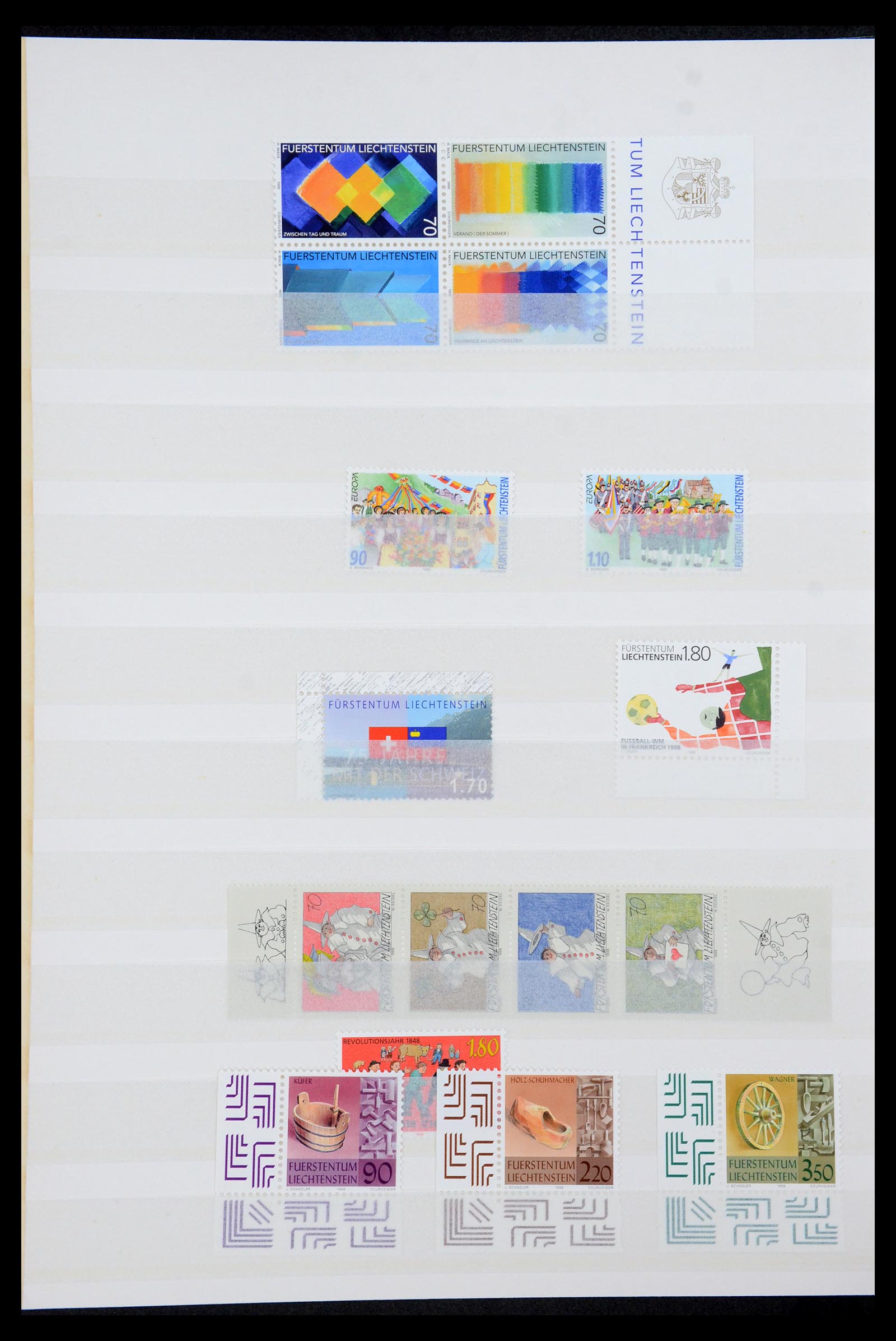 36286 085 - Stamp collection 36286 Liechtenstein 1959-2005.