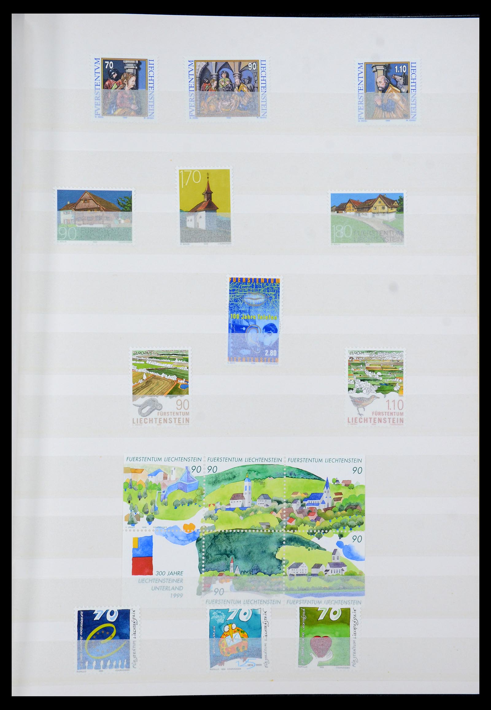 36286 086 - Stamp collection 36286 Liechtenstein 1959-2005.