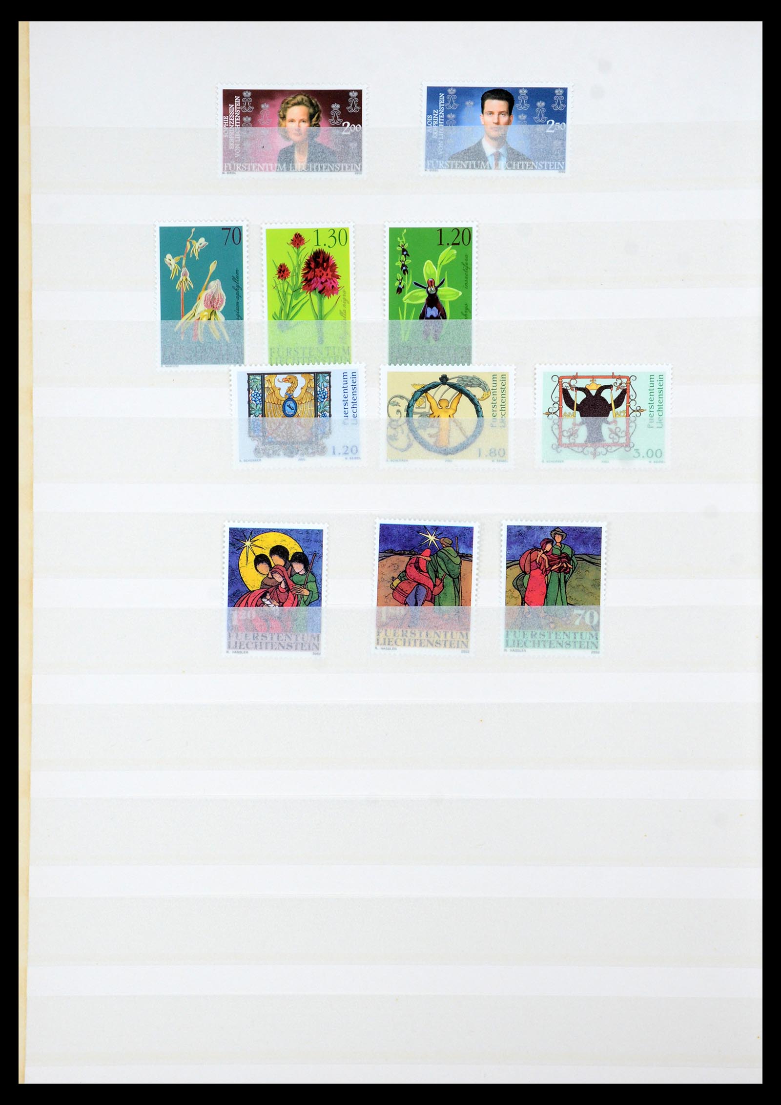 36286 091 - Stamp collection 36286 Liechtenstein 1959-2005.