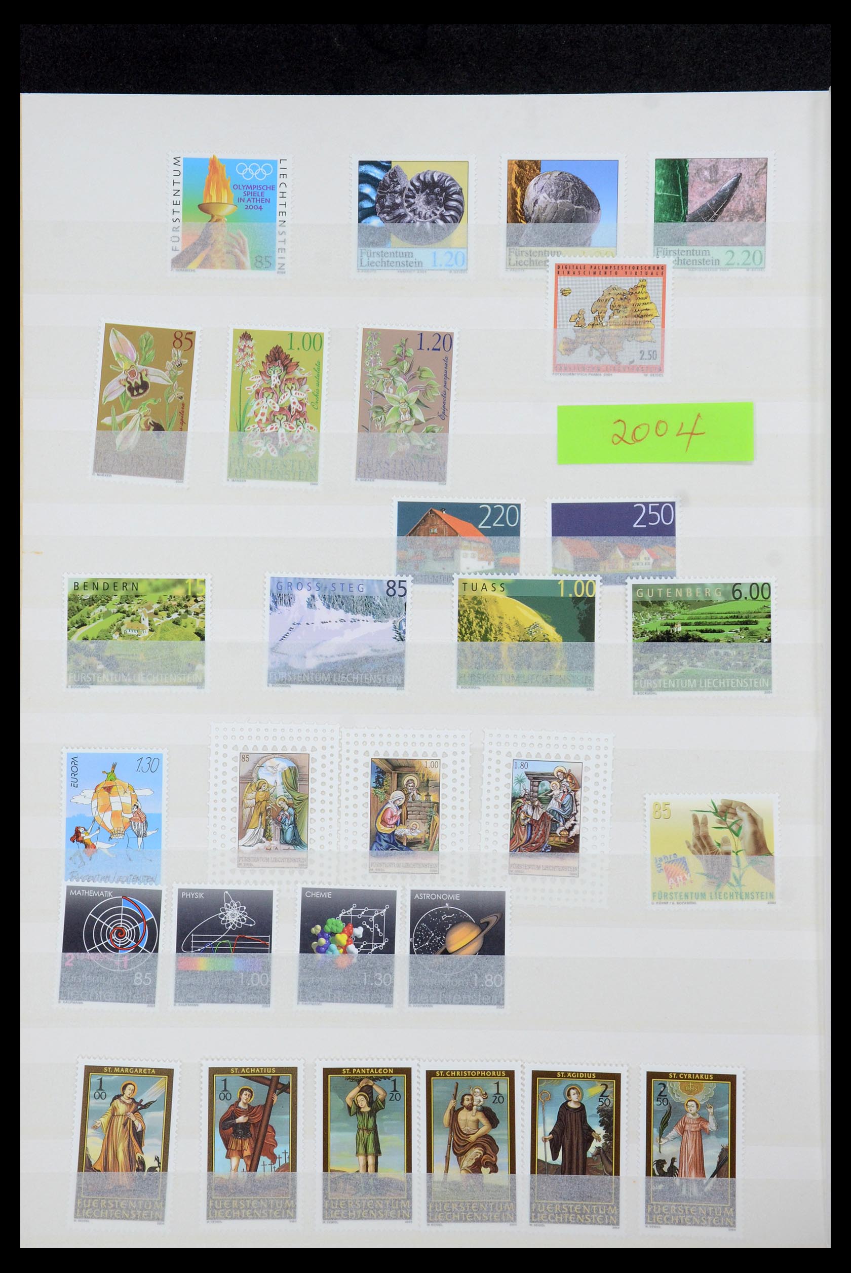 36286 093 - Stamp collection 36286 Liechtenstein 1959-2005.