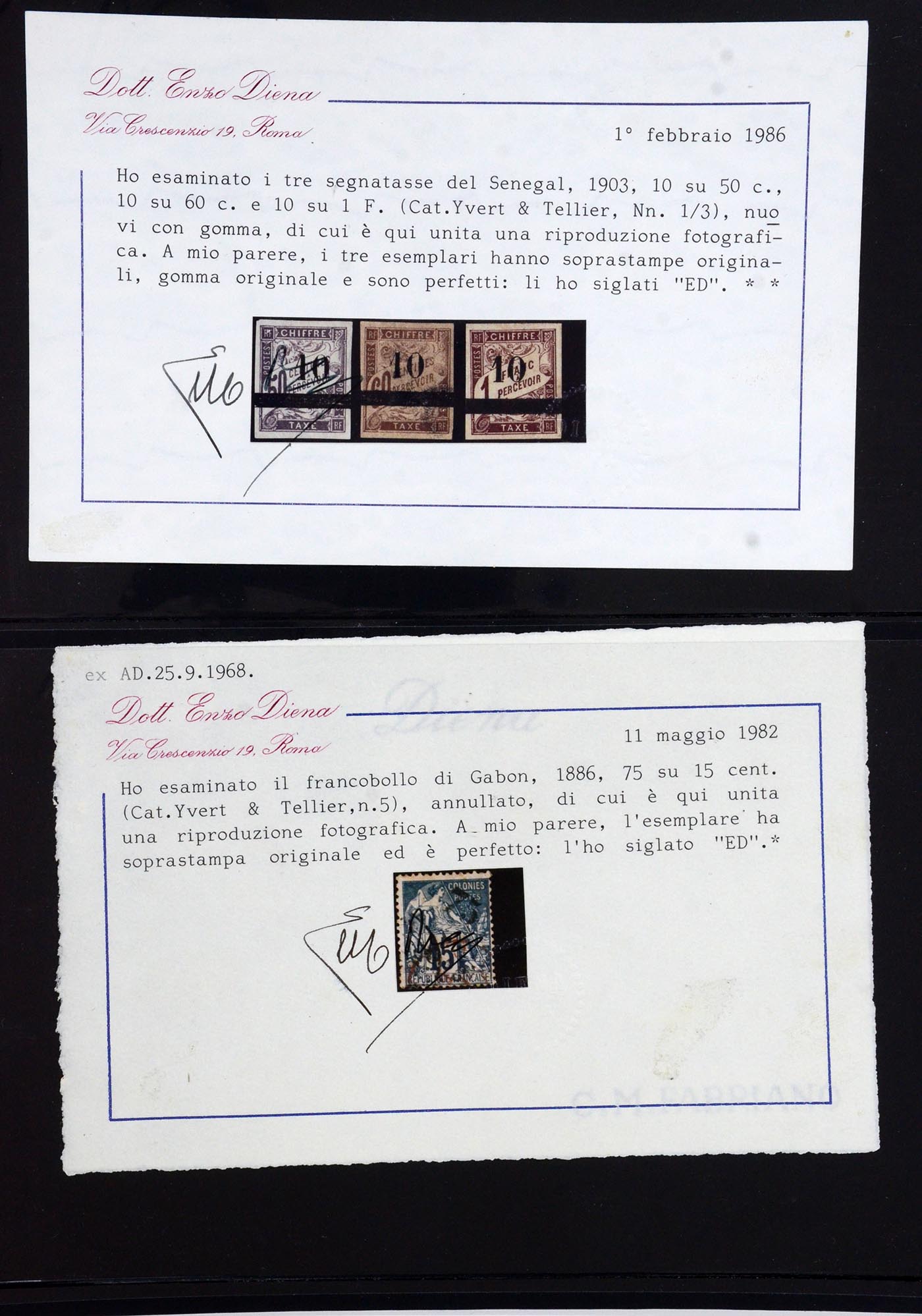 36290 004 - Postzegelverzameling 36290 Franse koloniën klassieke toppers 1859-190