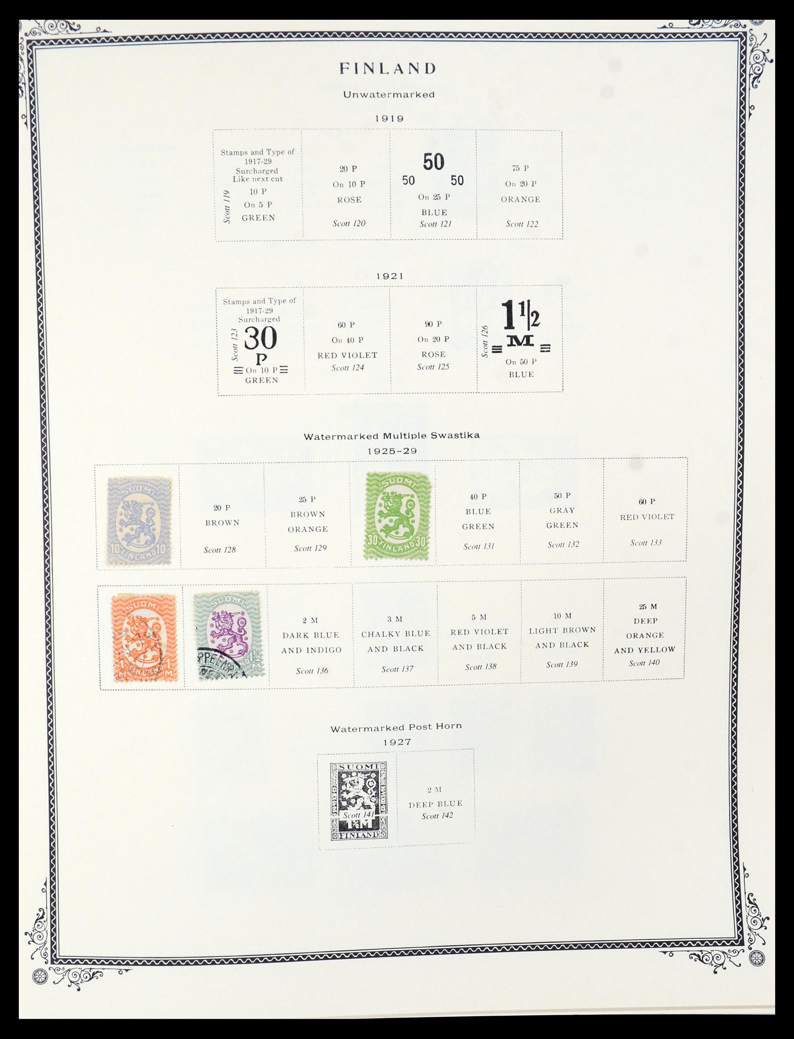 36291 004 - Postzegelverzameling 36291 Finland en Aland 1889-2007.