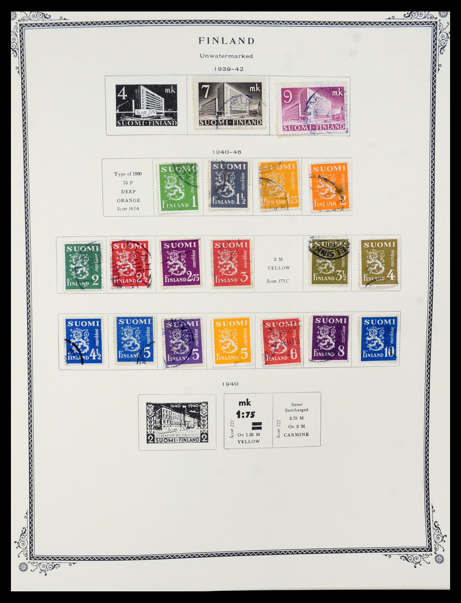 36291 007 - Postzegelverzameling 36291 Finland en Aland 1889-2007.
