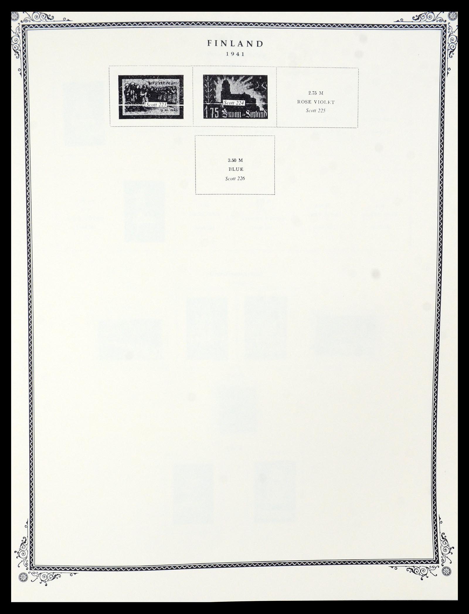 36291 008 - Postzegelverzameling 36291 Finland en Aland 1889-2007.