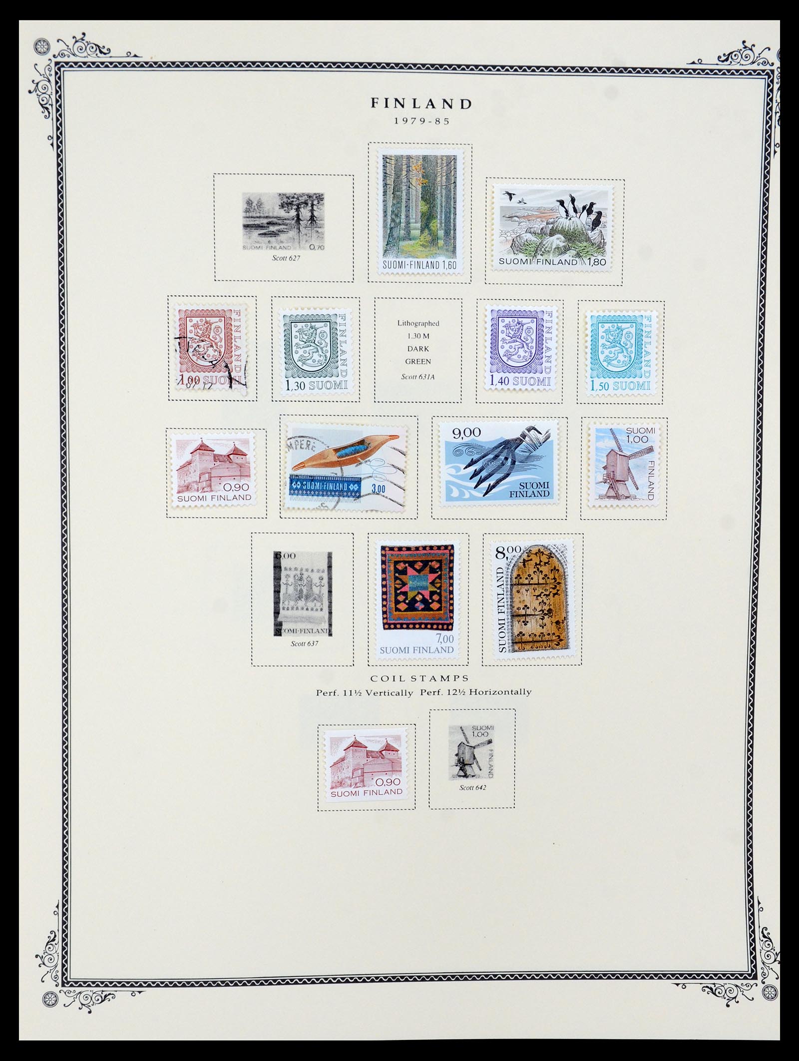 36291 026 - Postzegelverzameling 36291 Finland en Aland 1889-2007.