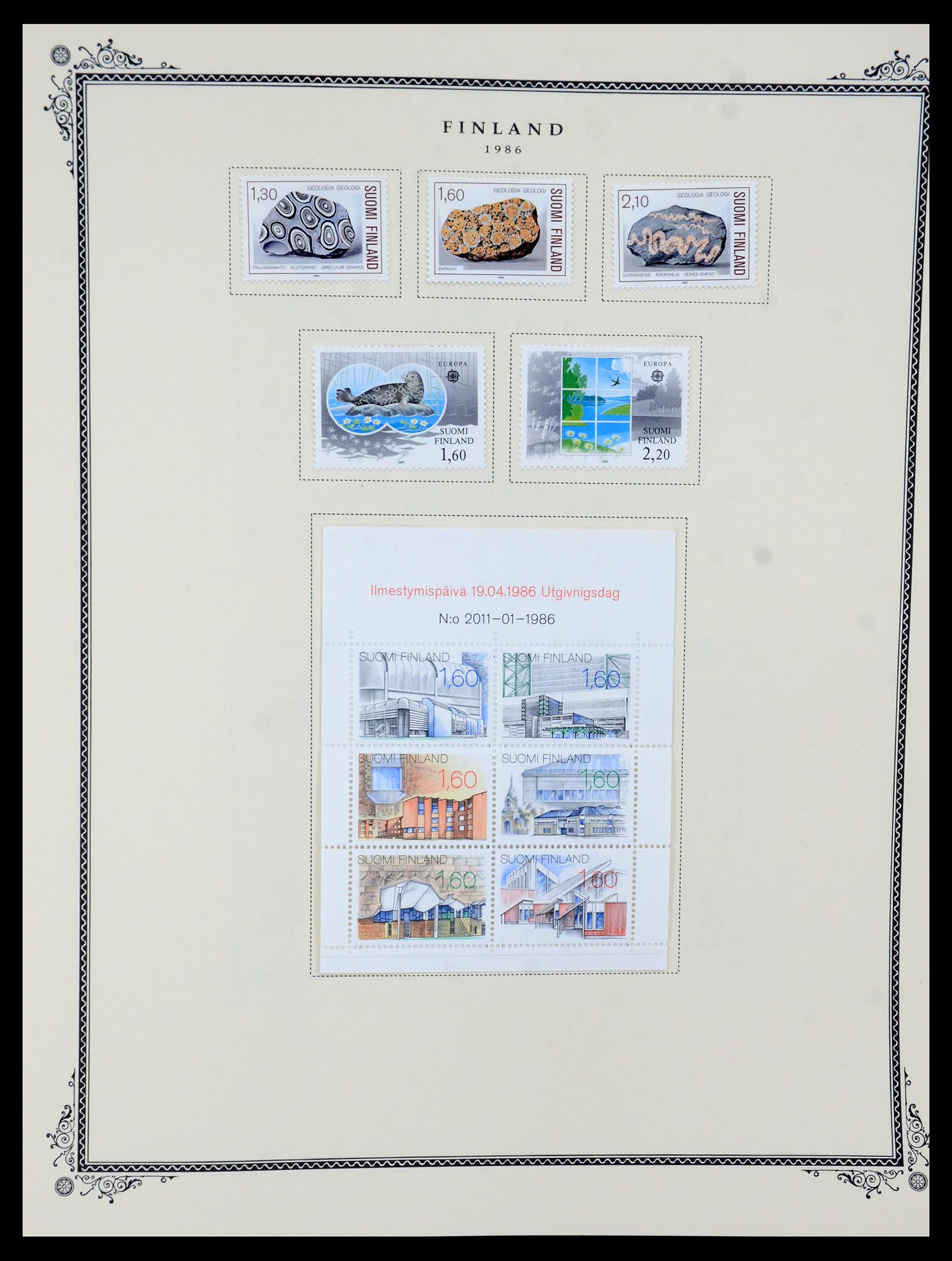 36291 033 - Postzegelverzameling 36291 Finland en Aland 1889-2007.