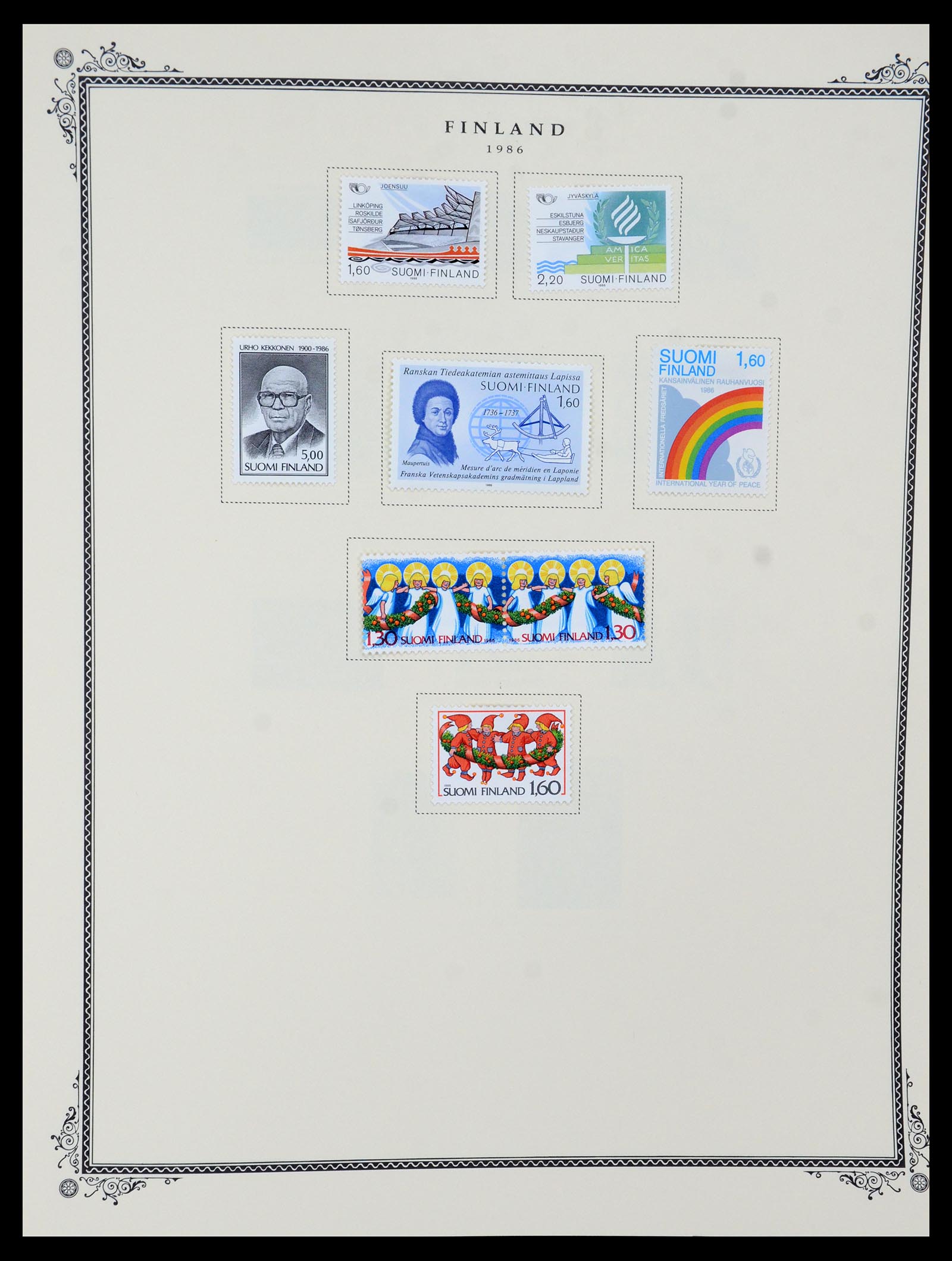 36291 035 - Postzegelverzameling 36291 Finland en Aland 1889-2007.