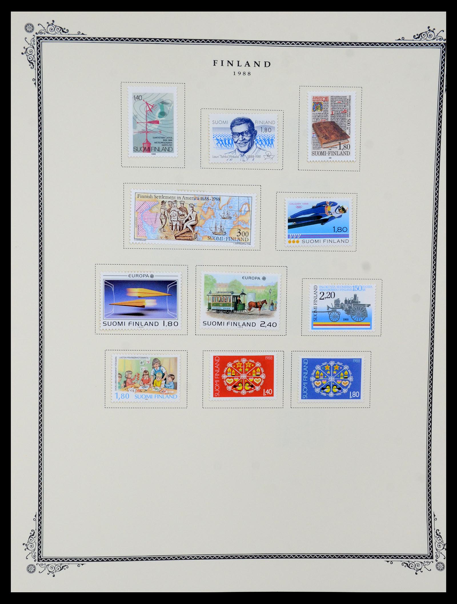 36291 039 - Postzegelverzameling 36291 Finland en Aland 1889-2007.