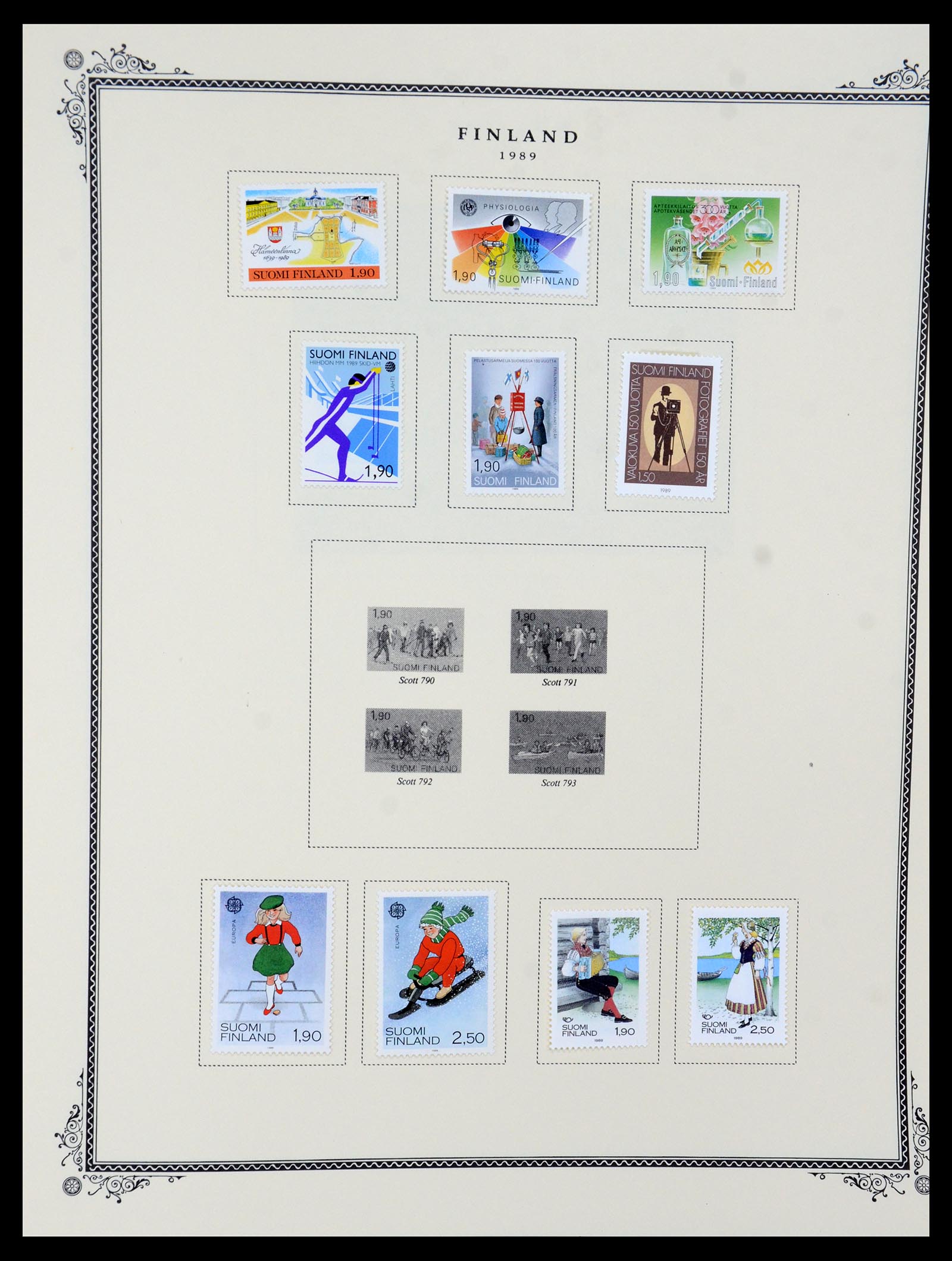 36291 041 - Postzegelverzameling 36291 Finland en Aland 1889-2007.