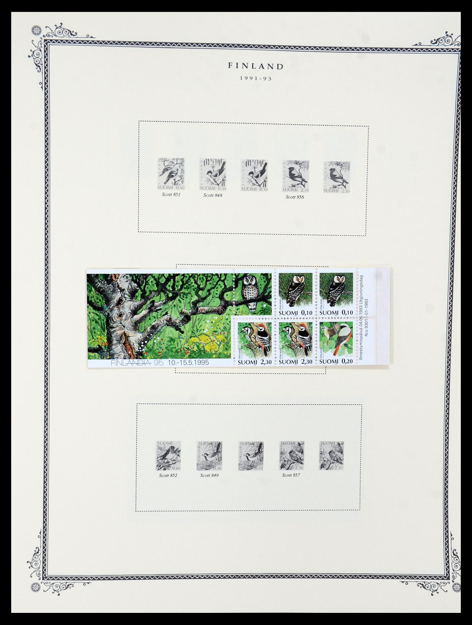 36291 048 - Postzegelverzameling 36291 Finland en Aland 1889-2007.