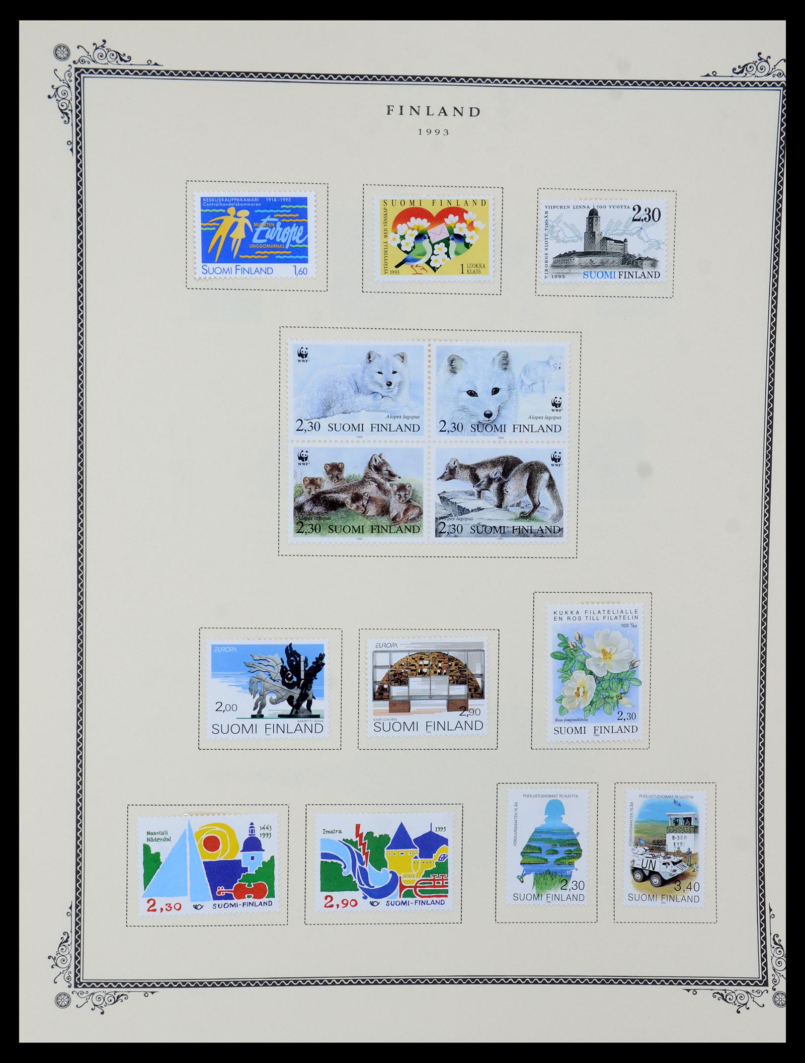 36291 052 - Postzegelverzameling 36291 Finland en Aland 1889-2007.
