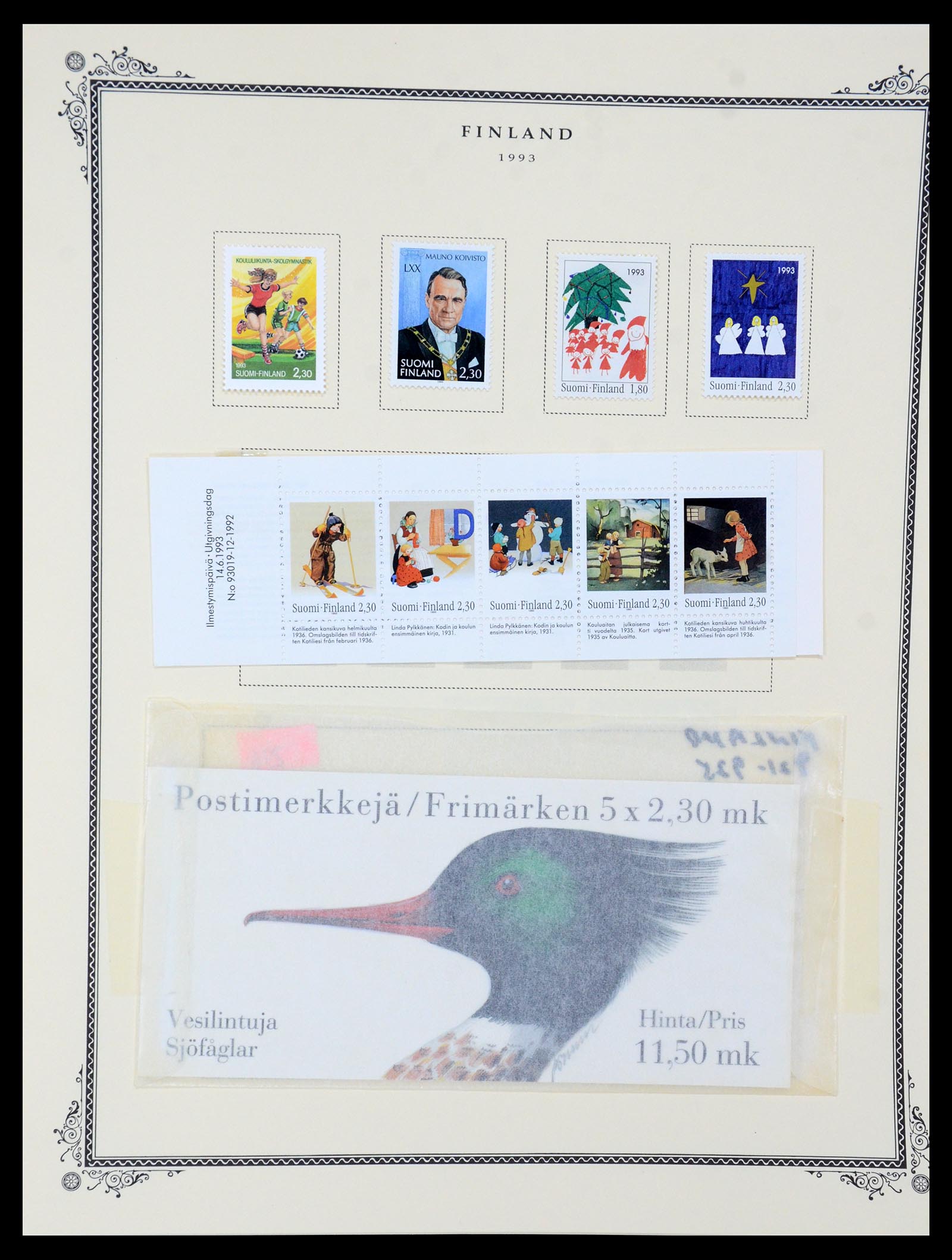 36291 053 - Postzegelverzameling 36291 Finland en Aland 1889-2007.