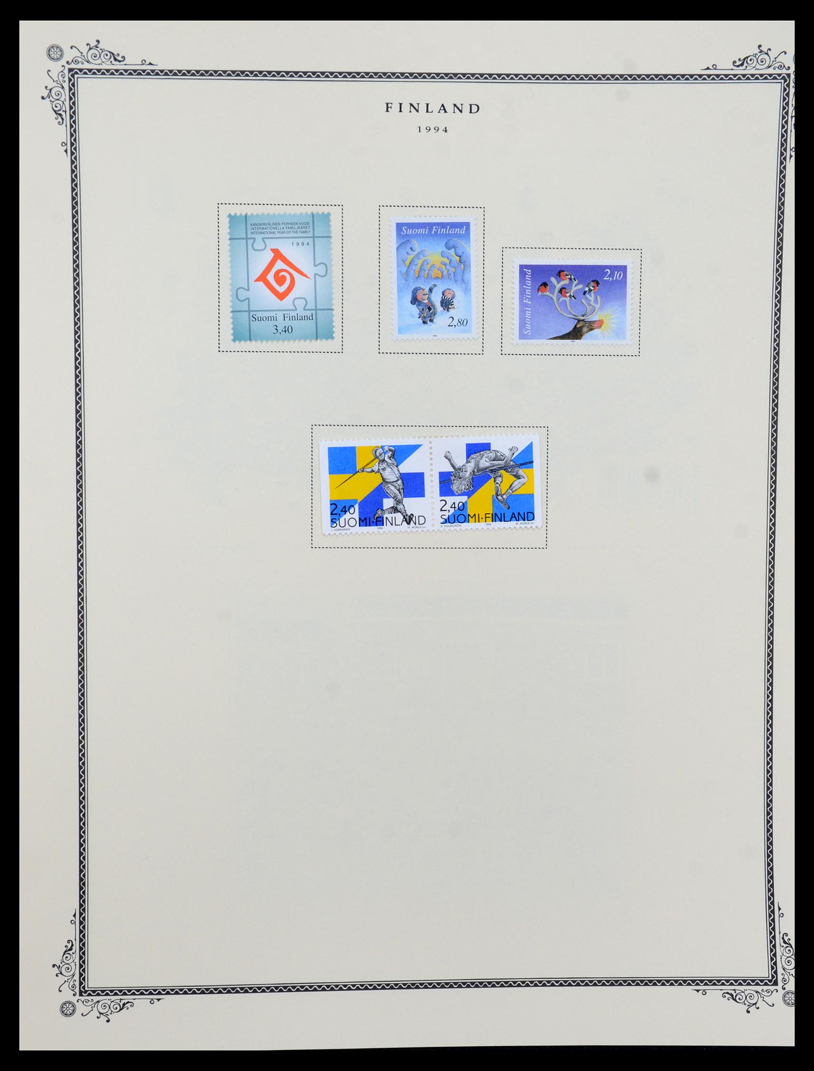 36291 057 - Postzegelverzameling 36291 Finland en Aland 1889-2007.