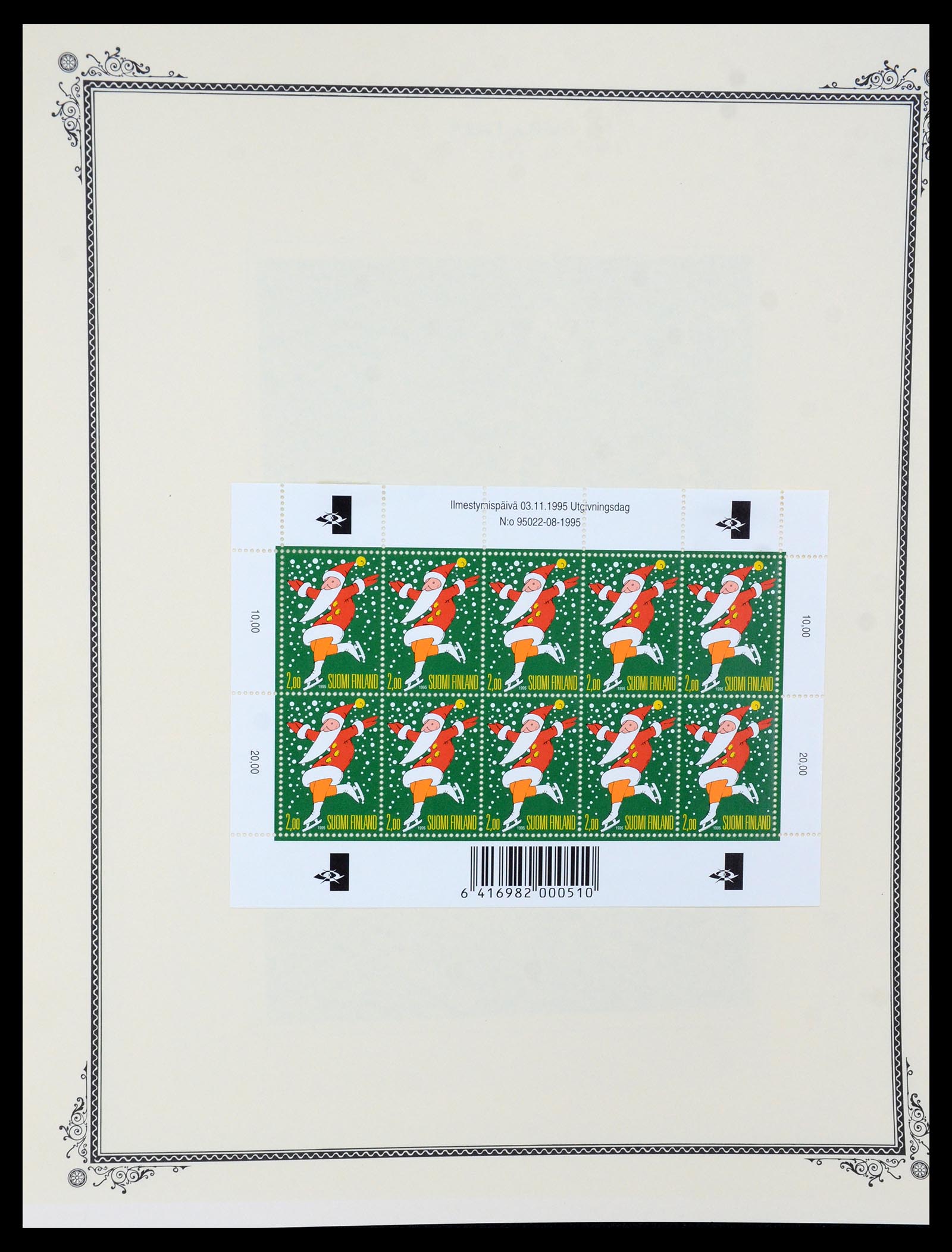 36291 061 - Postzegelverzameling 36291 Finland en Aland 1889-2007.