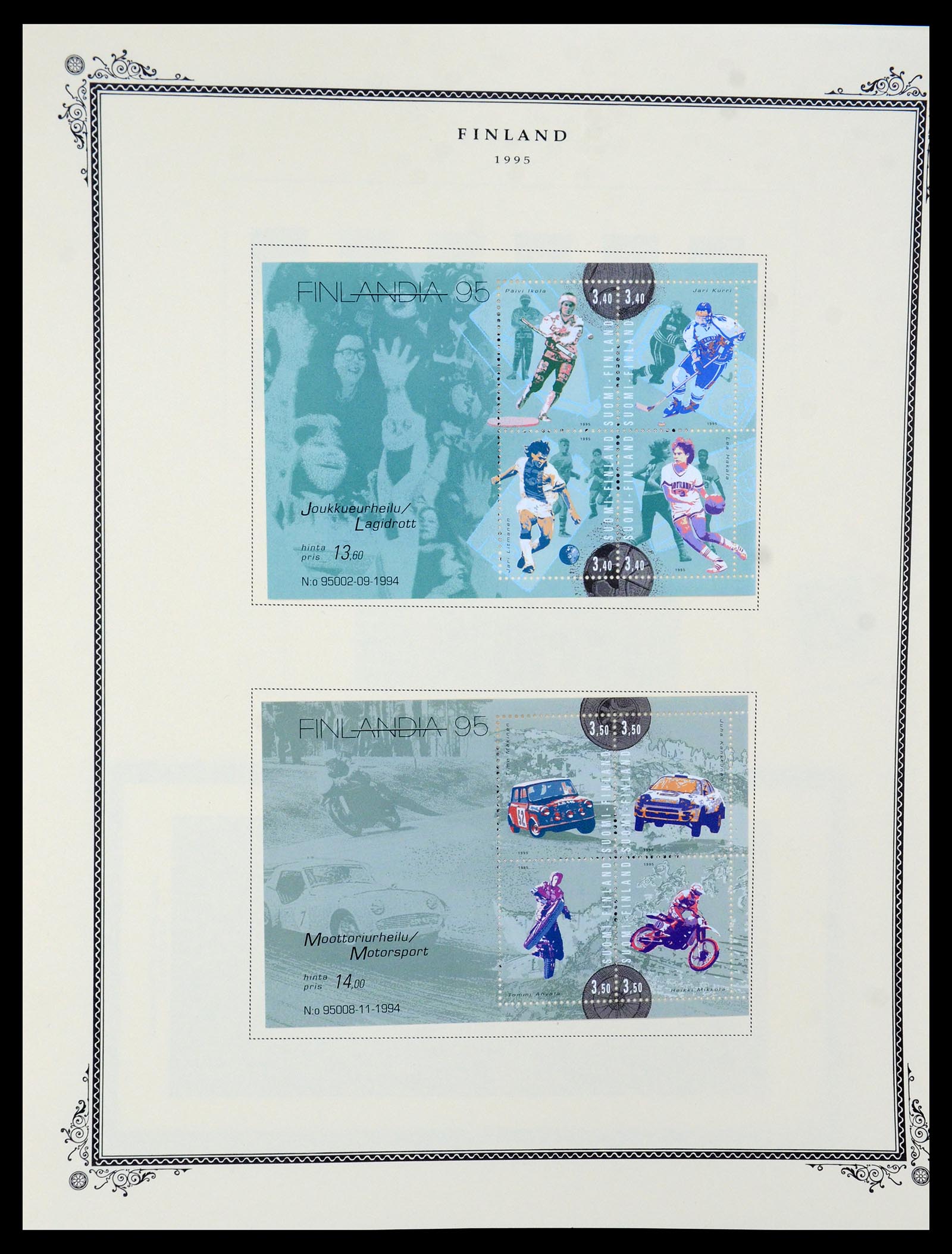 36291 062 - Postzegelverzameling 36291 Finland en Aland 1889-2007.