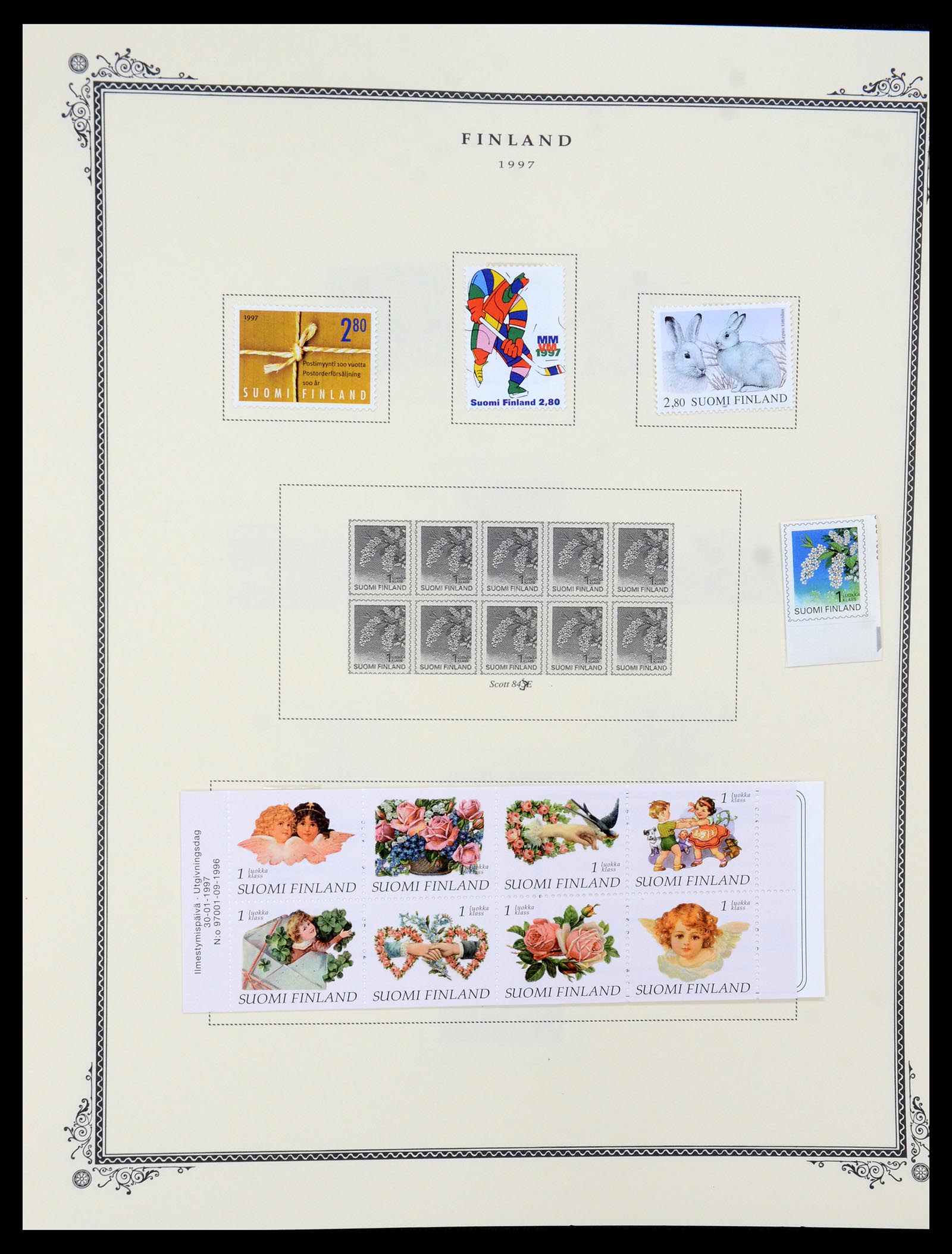 36291 066 - Postzegelverzameling 36291 Finland en Aland 1889-2007.