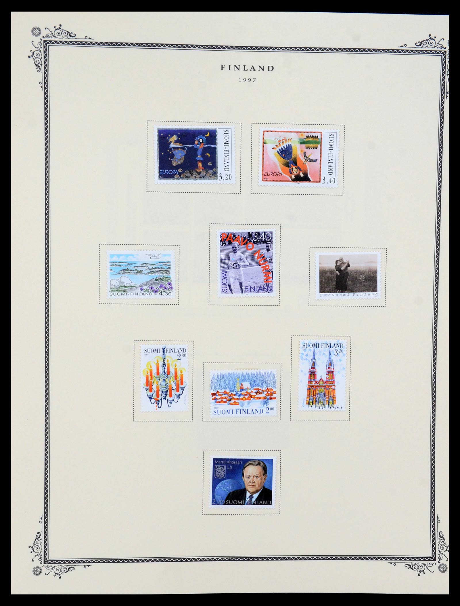 36291 067 - Postzegelverzameling 36291 Finland en Aland 1889-2007.