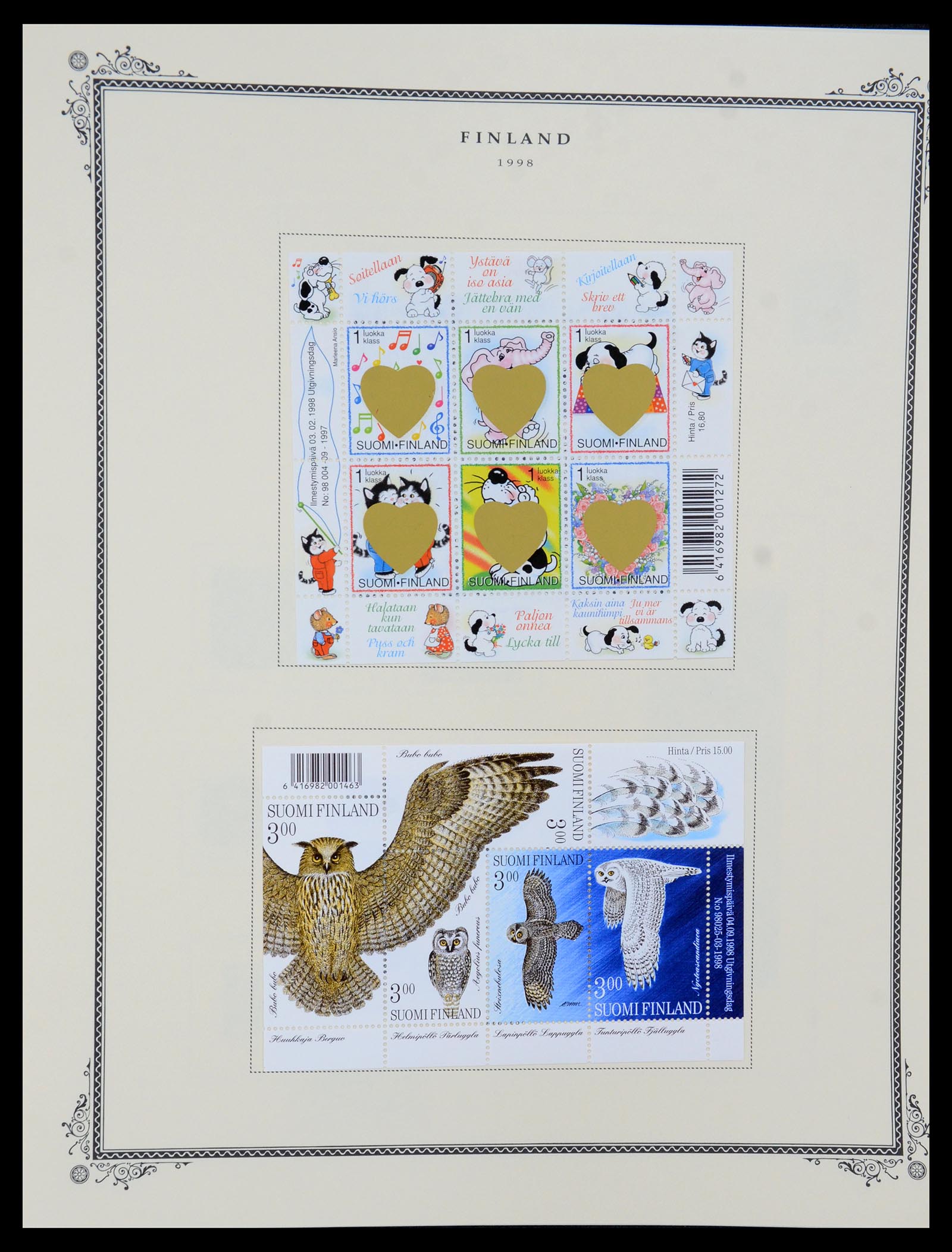 36291 072 - Postzegelverzameling 36291 Finland en Aland 1889-2007.