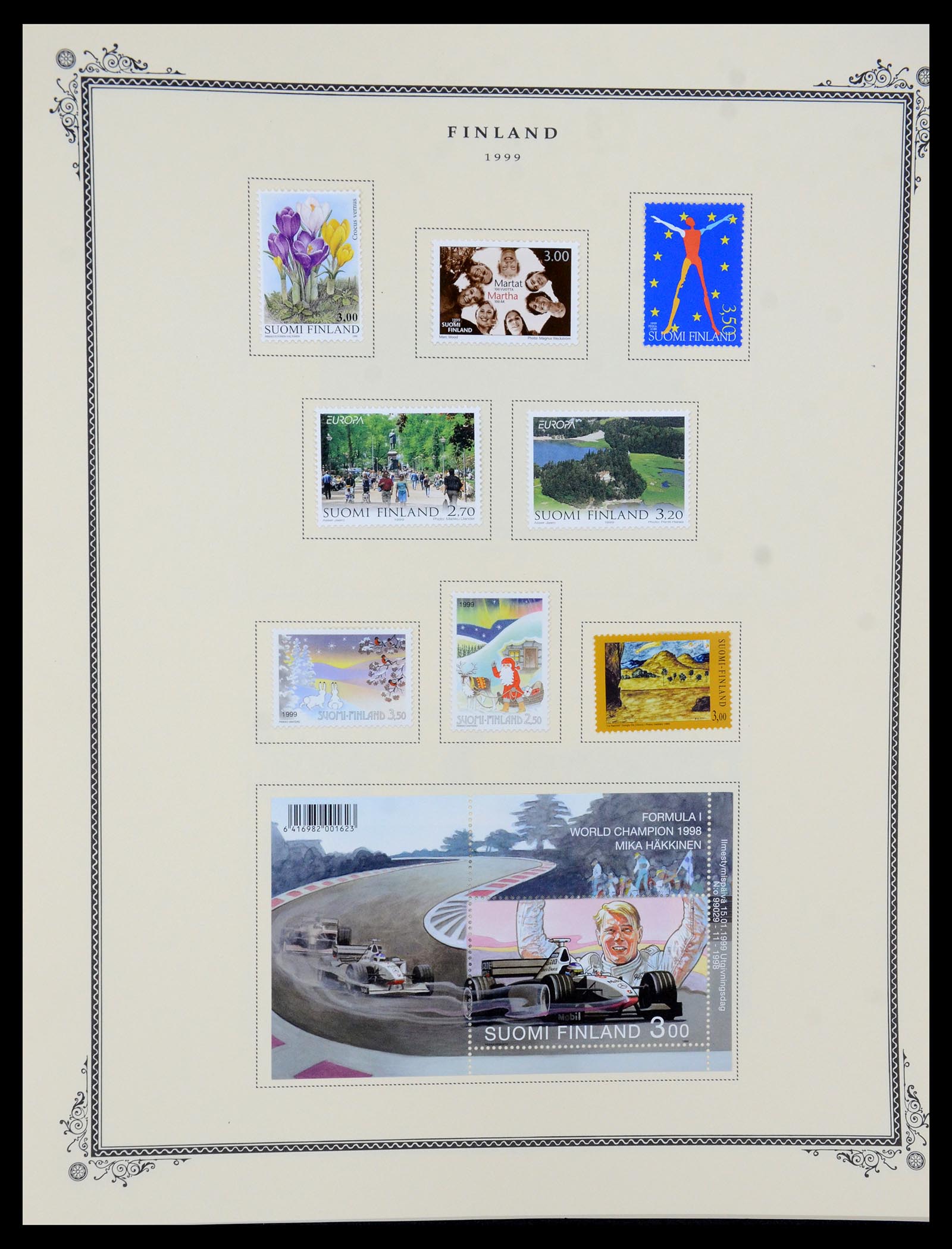36291 074 - Postzegelverzameling 36291 Finland en Aland 1889-2007.