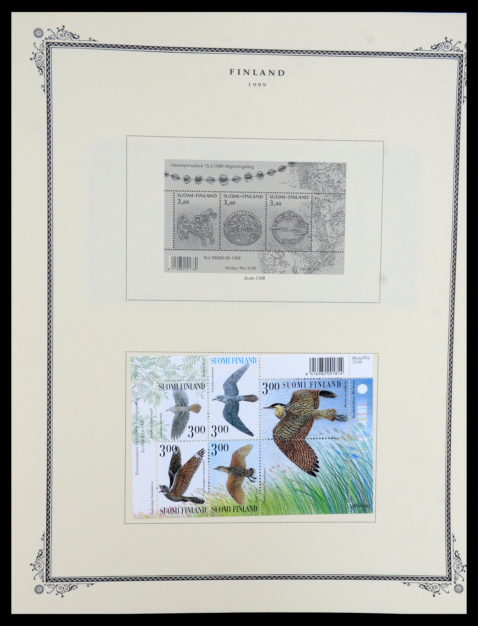 36291 075 - Postzegelverzameling 36291 Finland en Aland 1889-2007.
