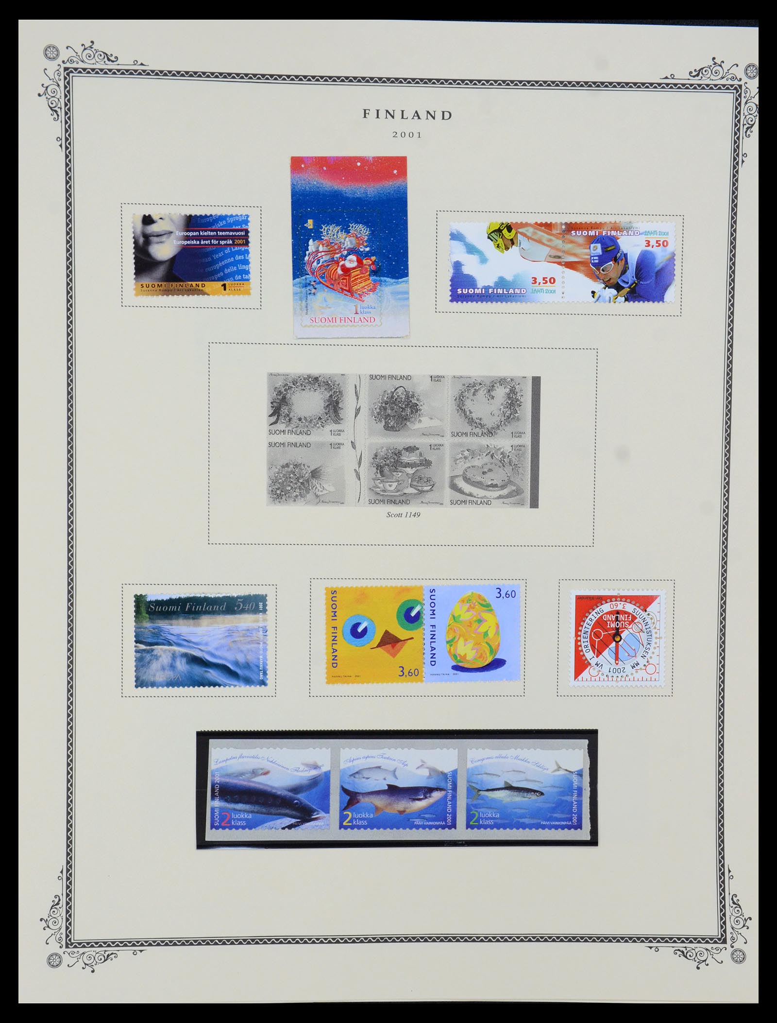 36291 082 - Postzegelverzameling 36291 Finland en Aland 1889-2007.