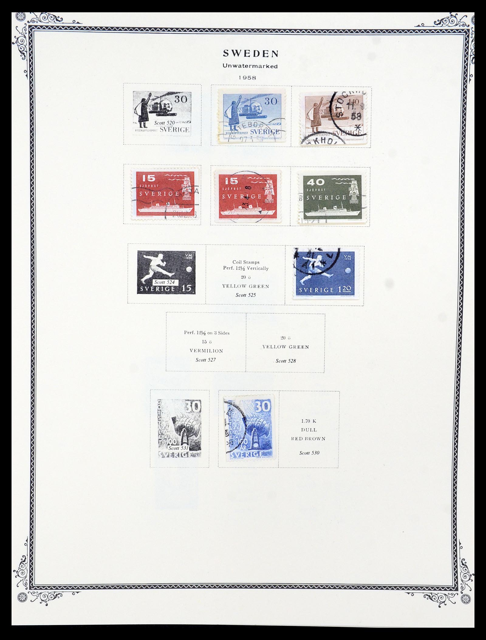 36292 020 - Stamp collection 36292 Sweden 1886-2007.