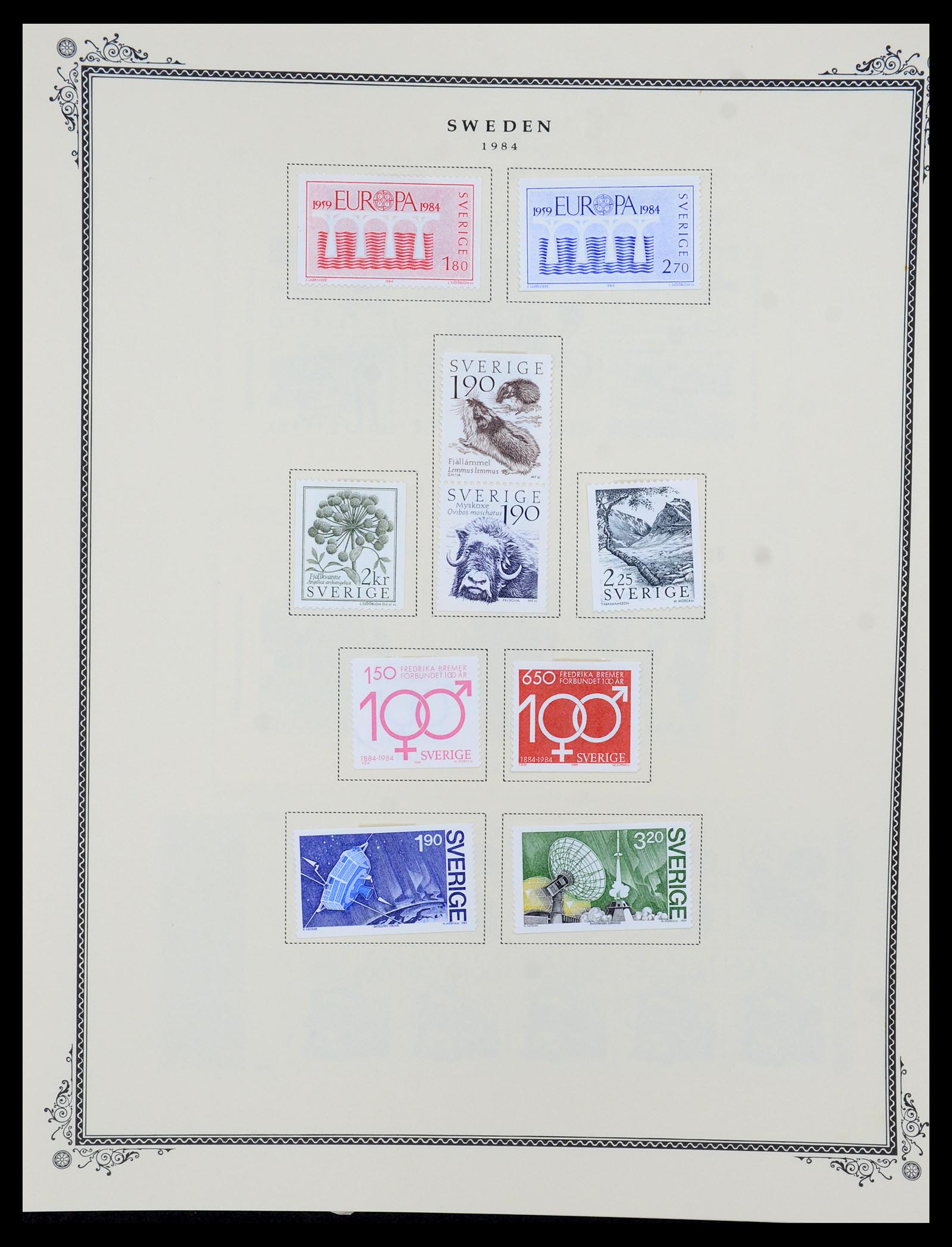 36292 061 - Postzegelverzameling 36292 Zweden 1886-2007.