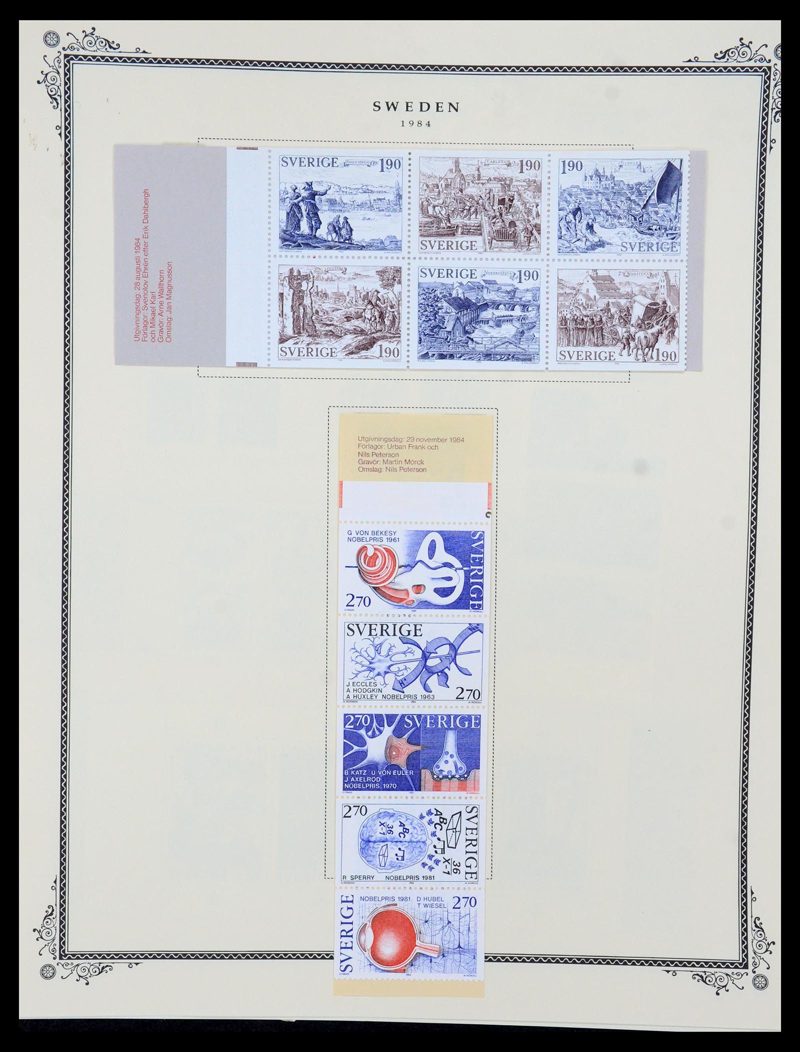 36292 064 - Postzegelverzameling 36292 Zweden 1886-2007.