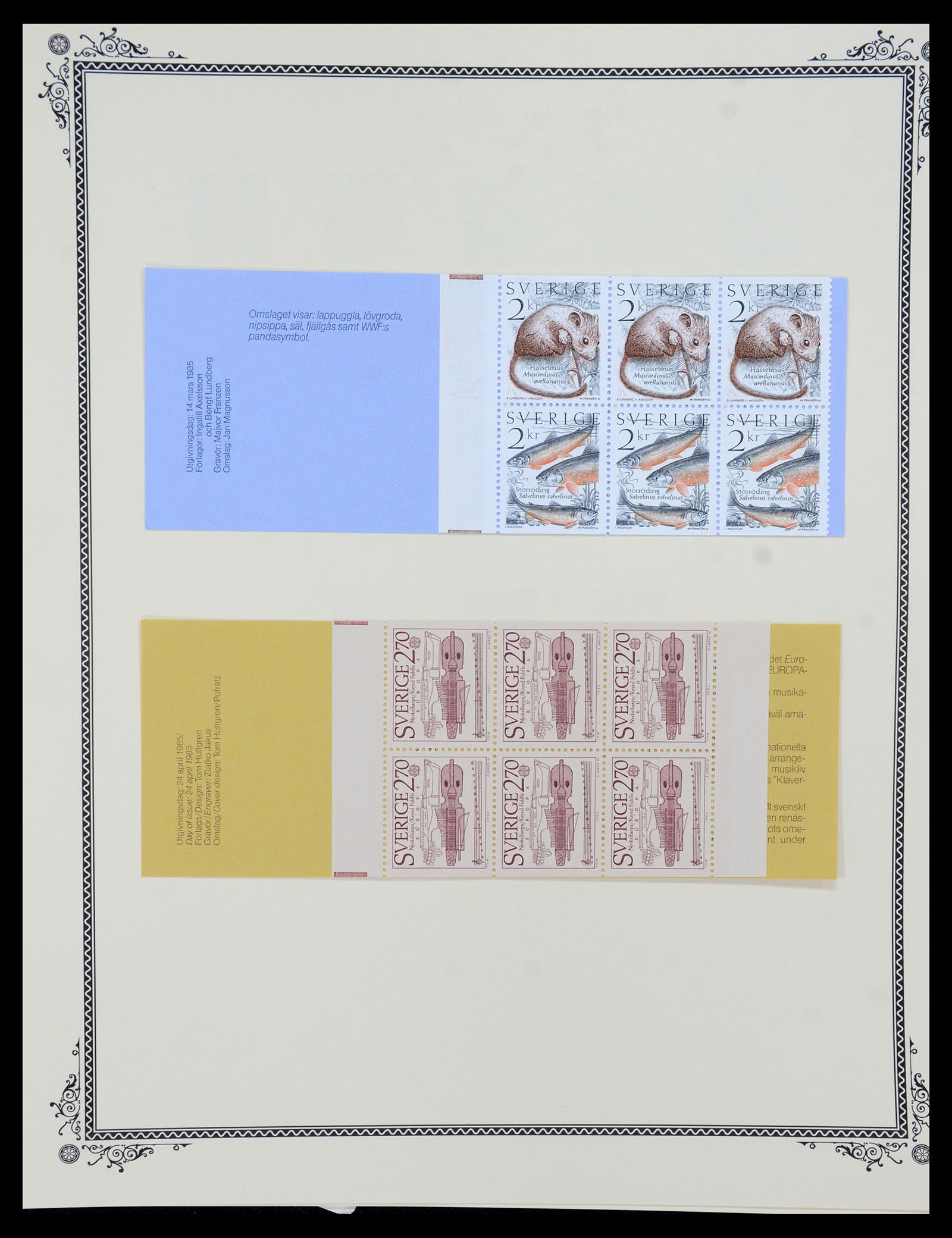 36292 067 - Postzegelverzameling 36292 Zweden 1886-2007.