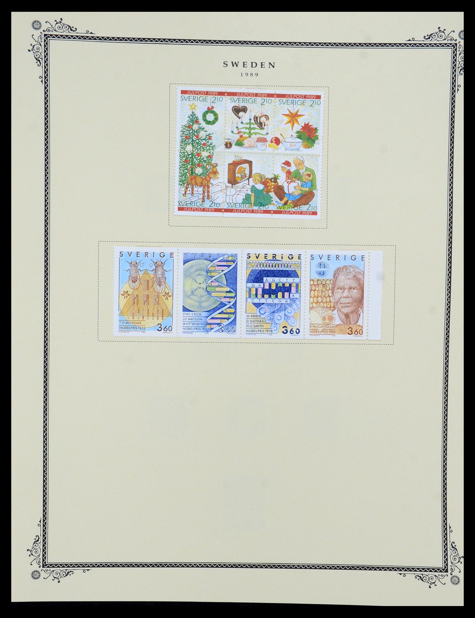 36292 083 - Postzegelverzameling 36292 Zweden 1886-2007.