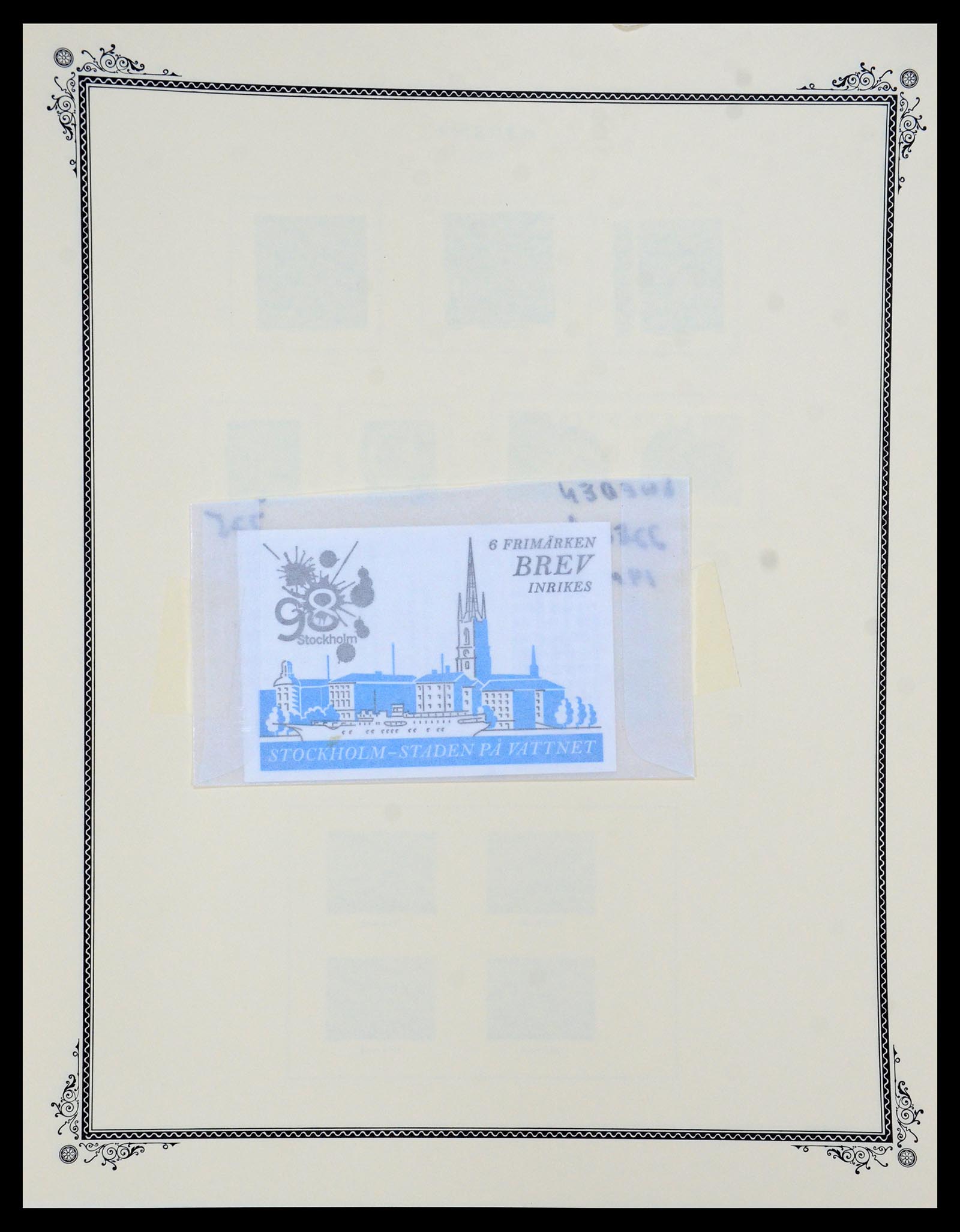 36292 123 - Postzegelverzameling 36292 Zweden 1886-2007.