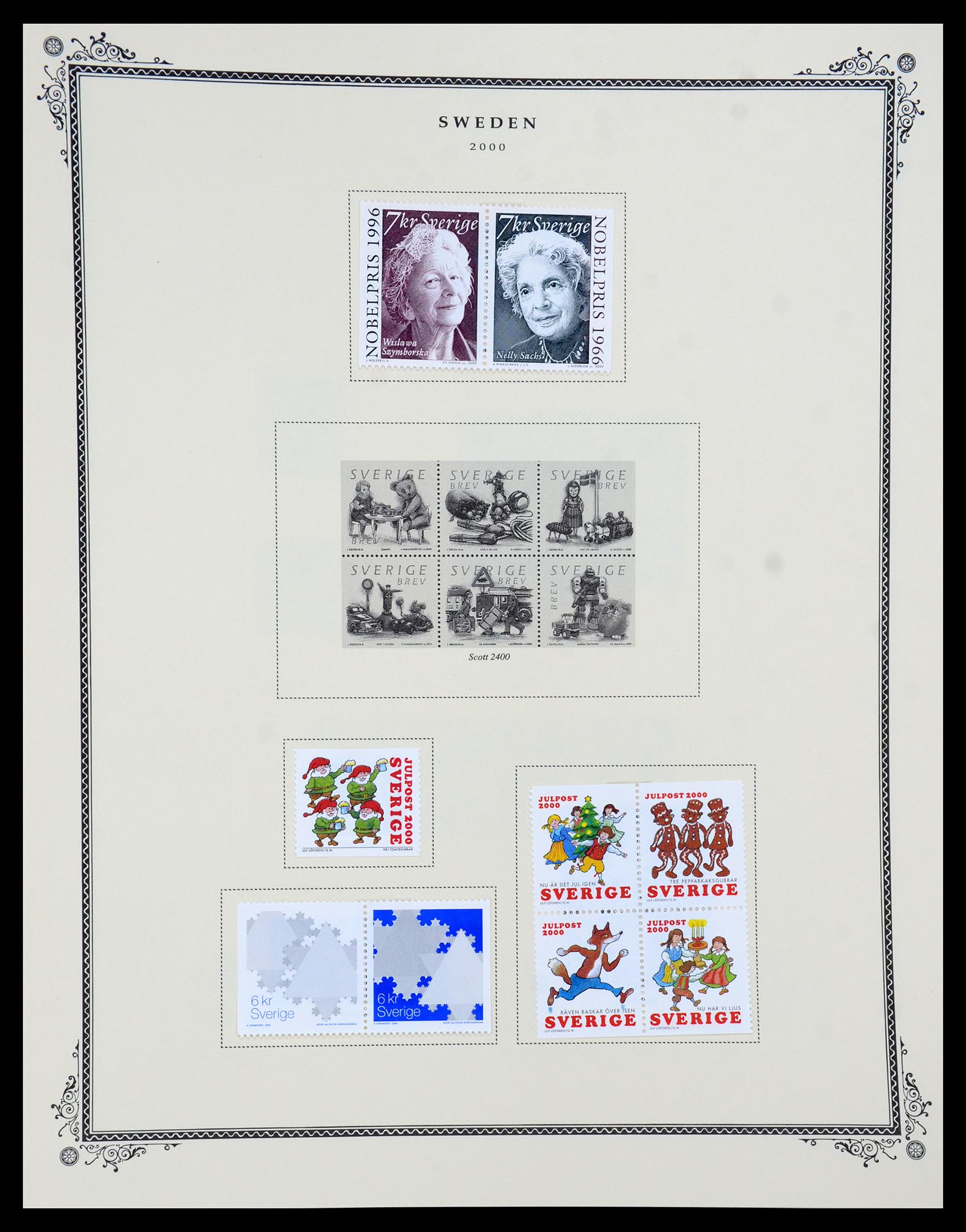 36292 131 - Postzegelverzameling 36292 Zweden 1886-2007.