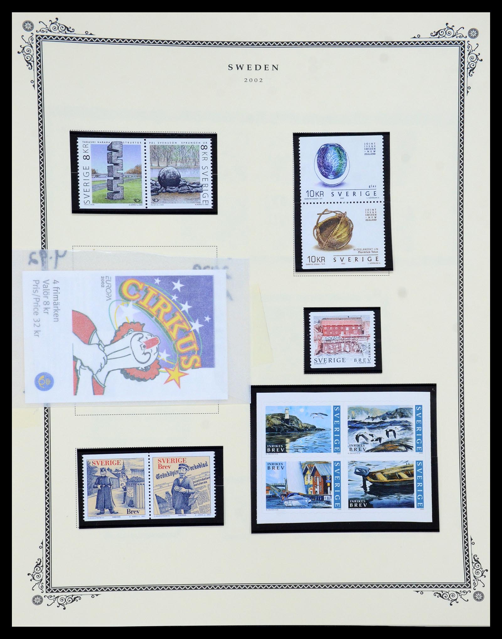 36292 138 - Postzegelverzameling 36292 Zweden 1886-2007.