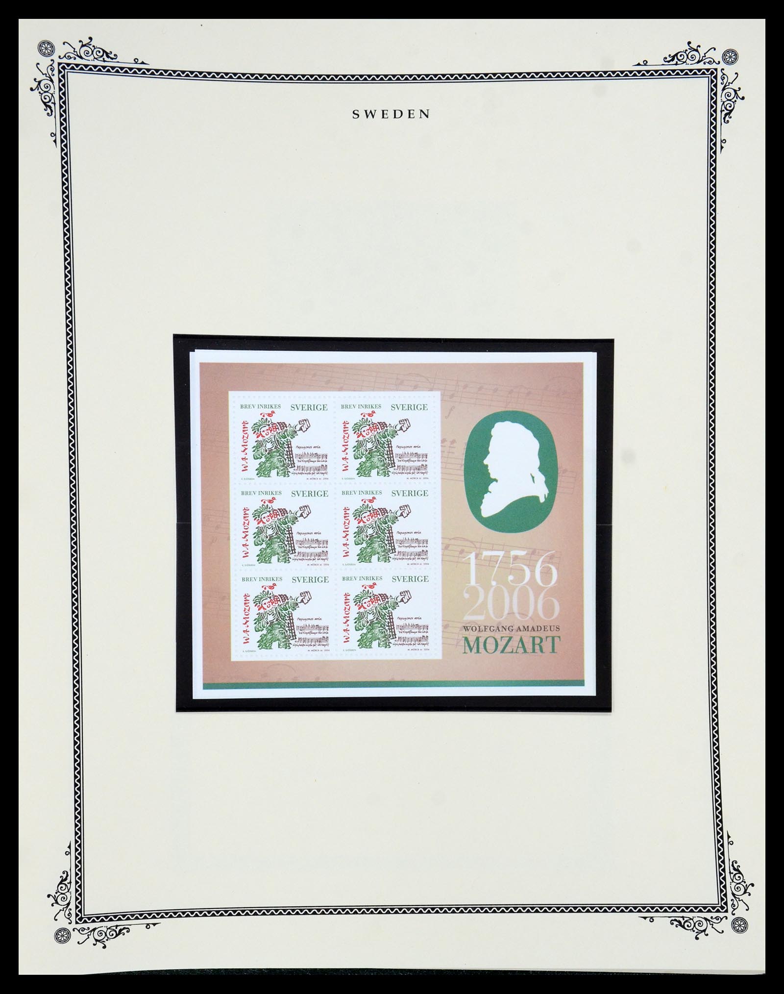 36292 162 - Postzegelverzameling 36292 Zweden 1886-2007.