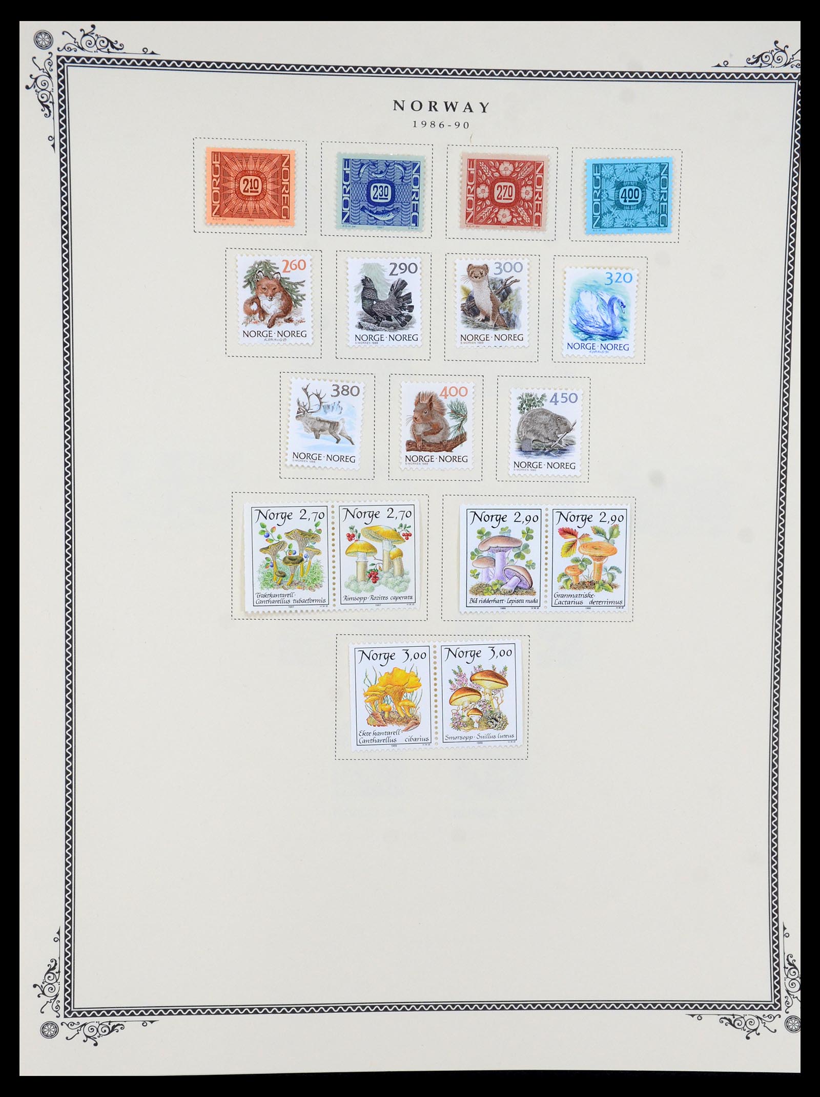 36293 039 - Postzegelverzameling 36293 Noorwegen 1877-2007.