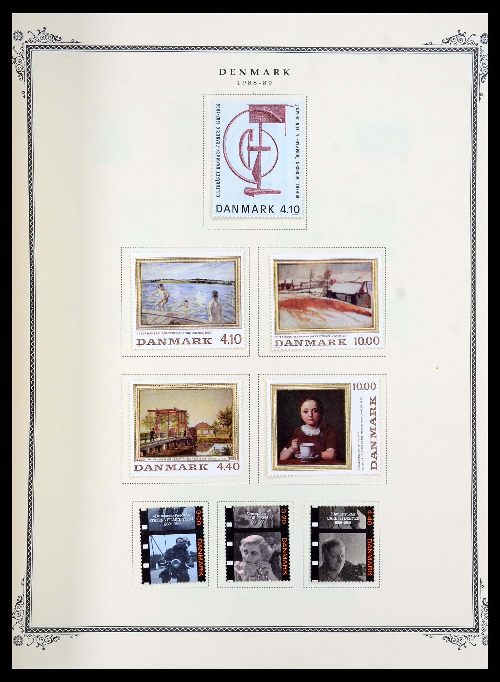36294 047 - Postzegelverzameling 36294 Denemarken 1870-2009.