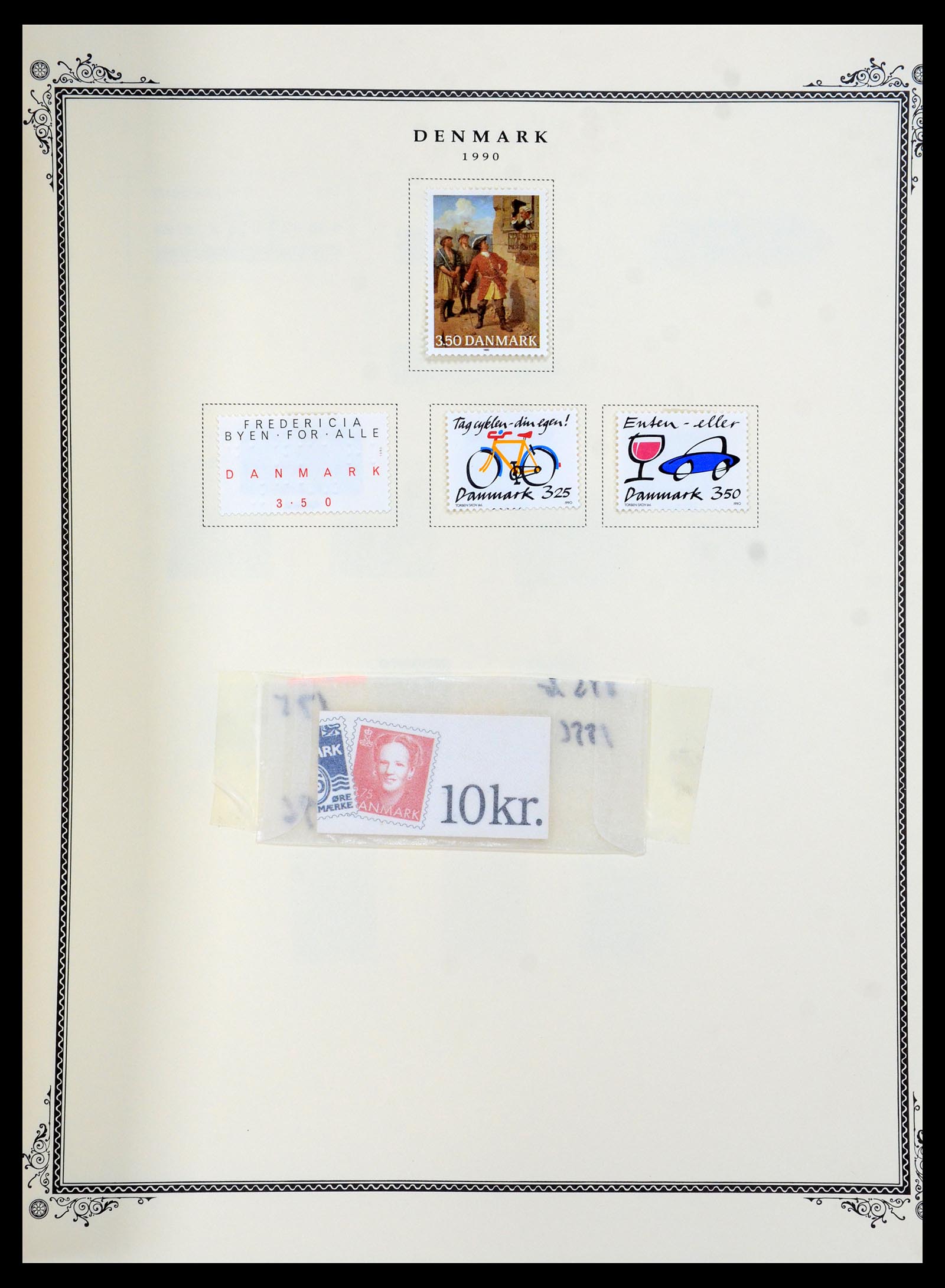 36294 051 - Postzegelverzameling 36294 Denemarken 1870-2009.