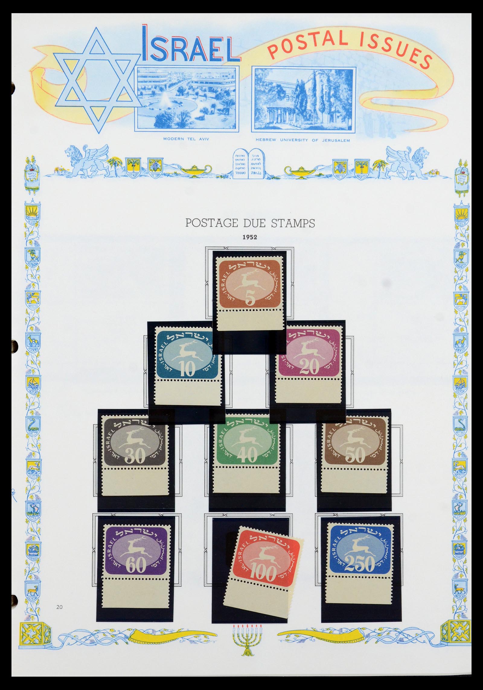 36295 028 - Postzegelverzameling 36295 Israël 1948-2019!