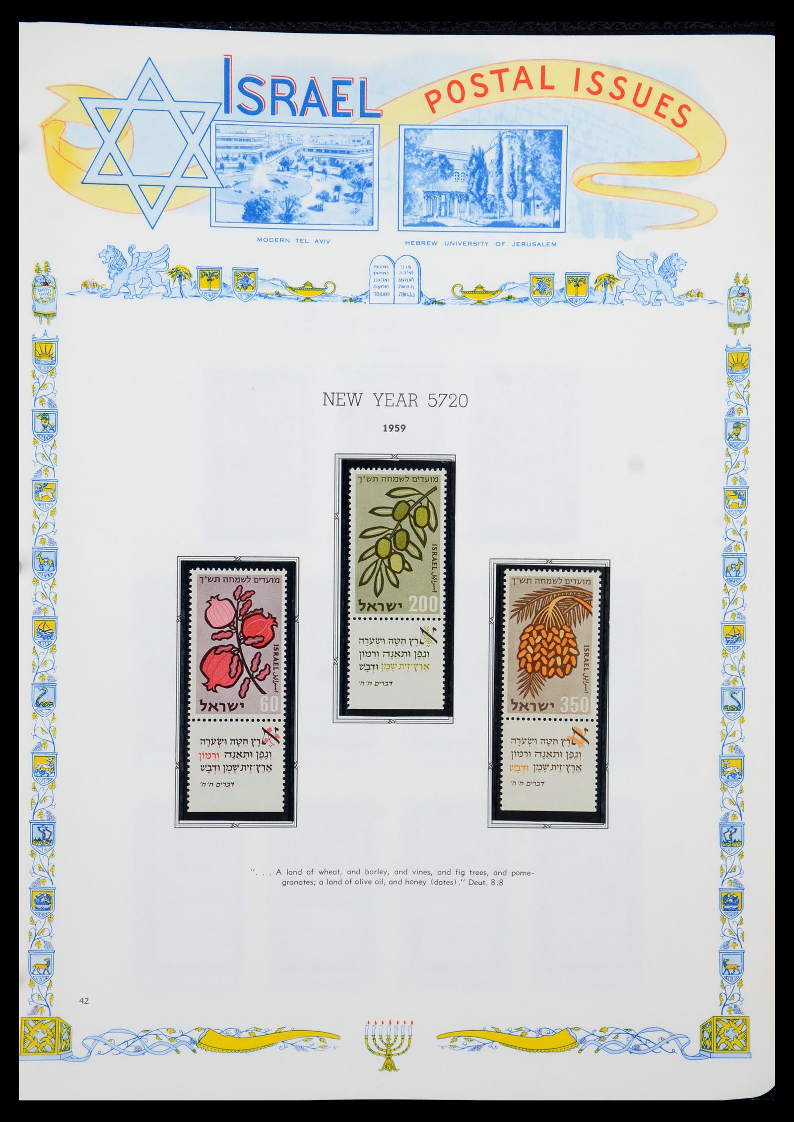 36295 061 - Postzegelverzameling 36295 Israël 1948-2019!