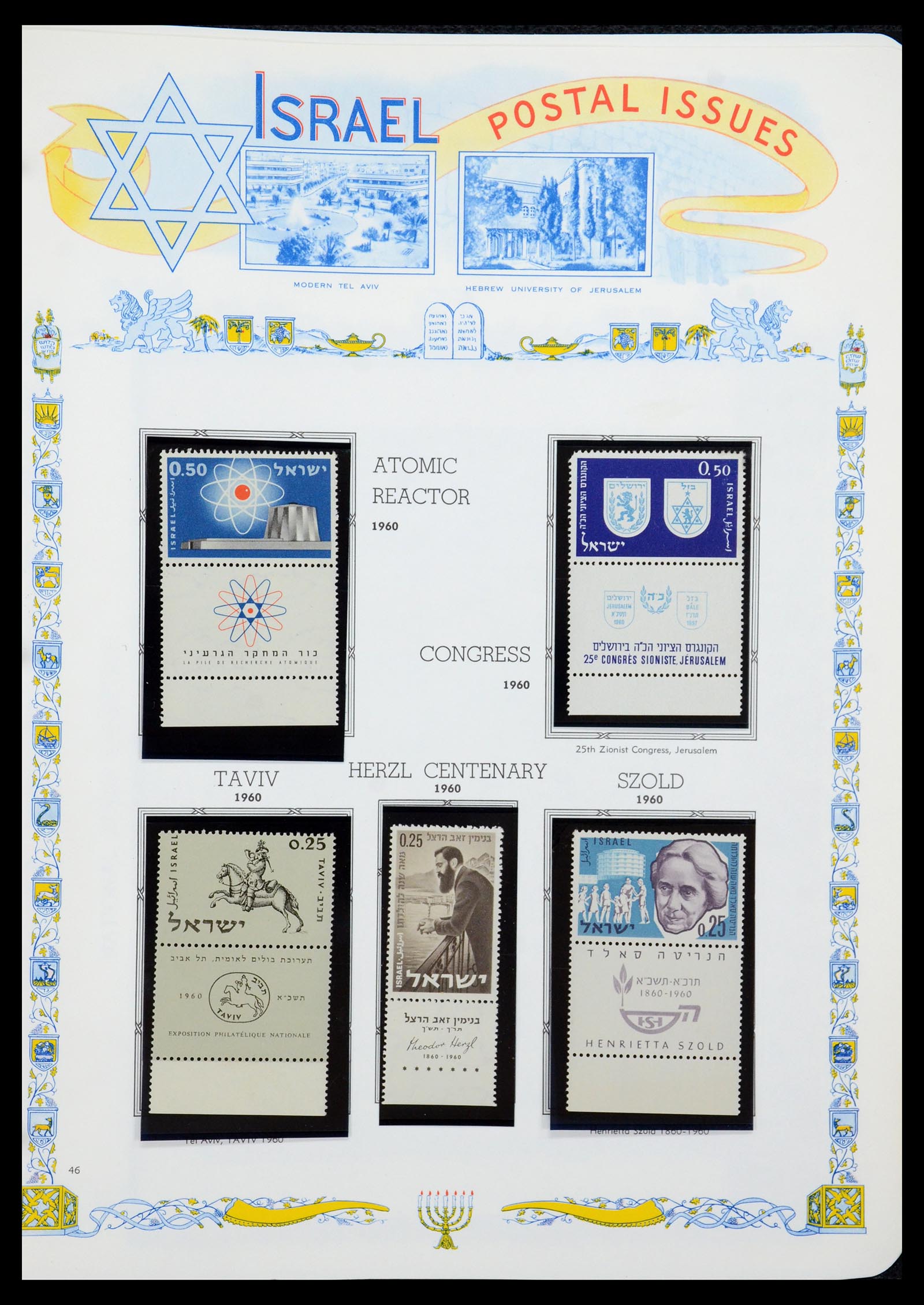 36295 065 - Postzegelverzameling 36295 Israël 1948-2019!