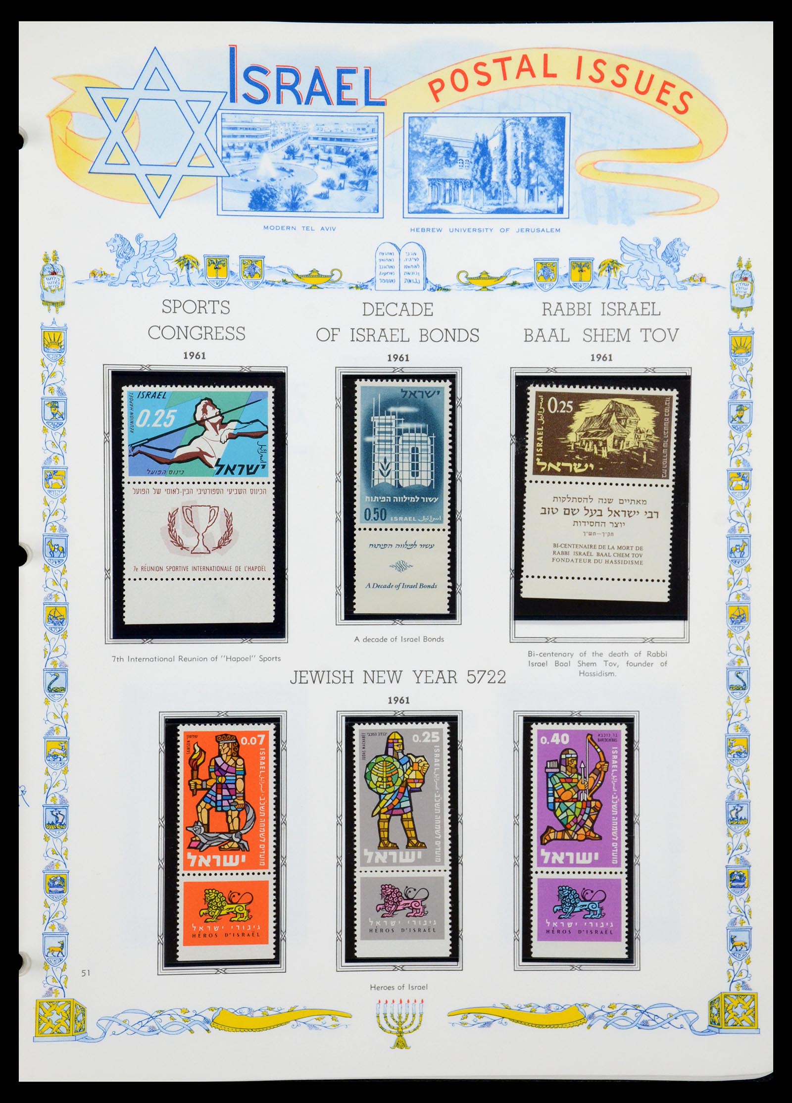 36295 072 - Postzegelverzameling 36295 Israël 1948-2019!