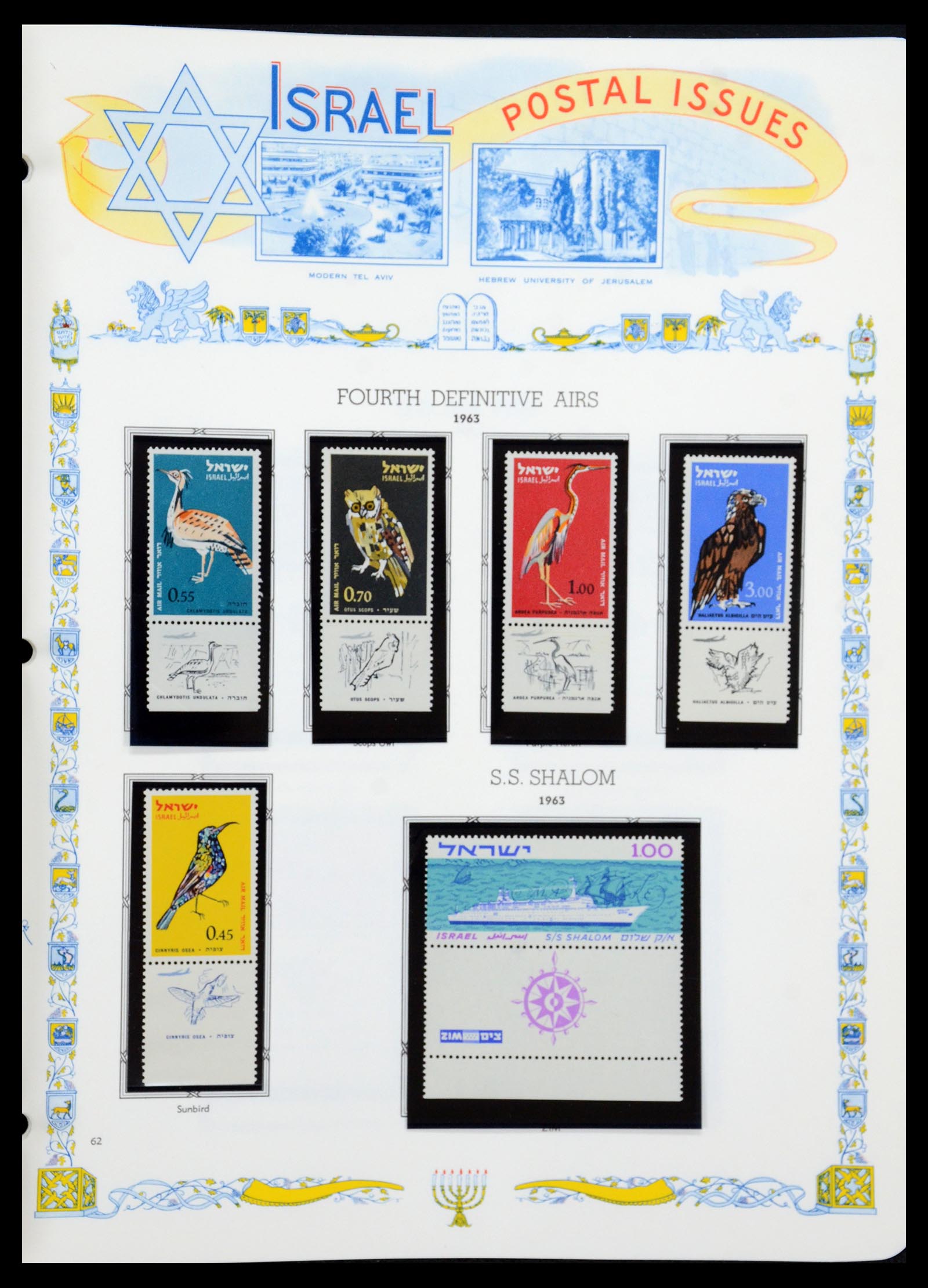 36295 085 - Postzegelverzameling 36295 Israël 1948-2019!