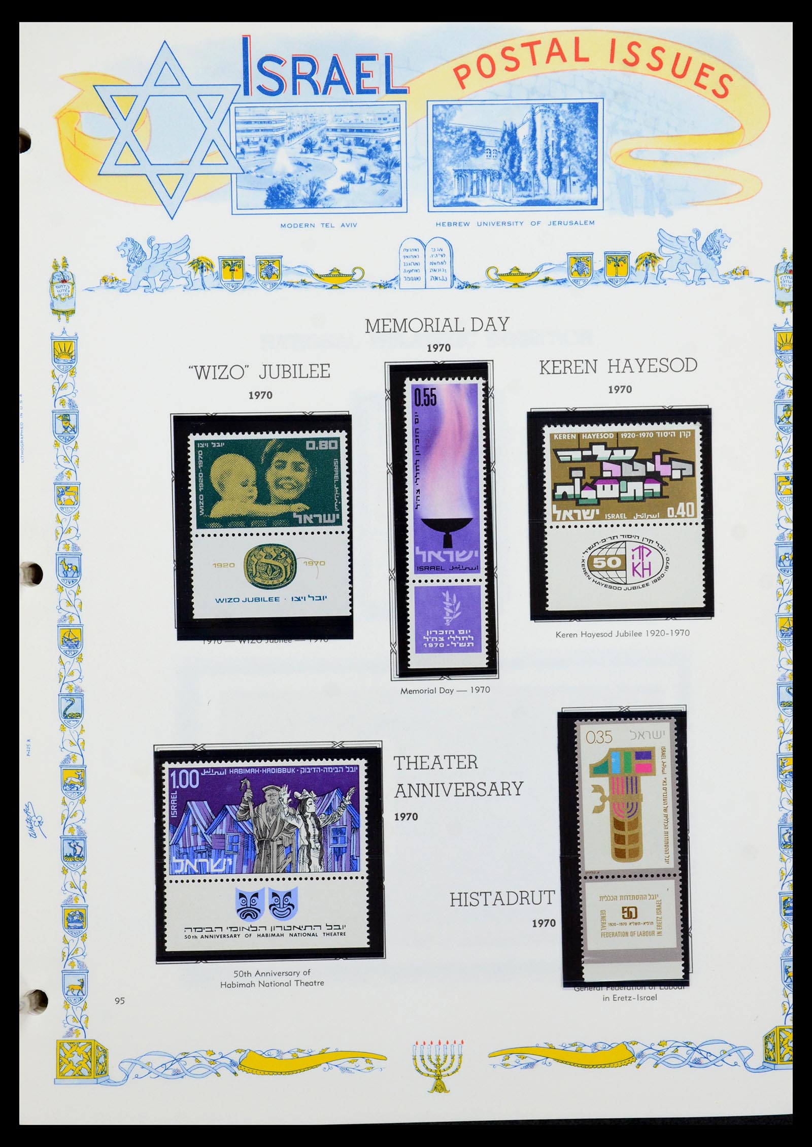 36295 123 - Postzegelverzameling 36295 Israël 1948-2019!