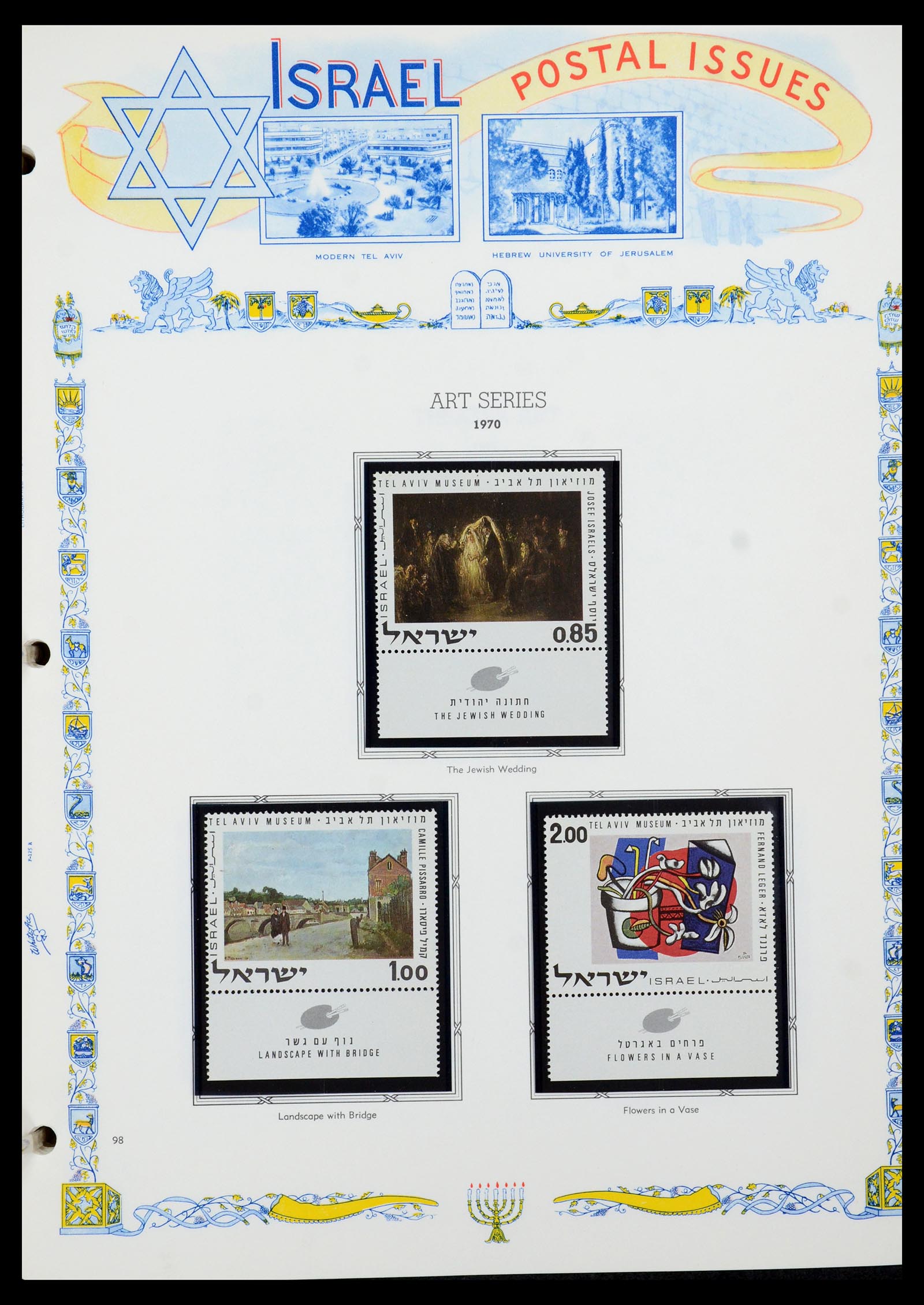 36295 126 - Postzegelverzameling 36295 Israël 1948-2019!
