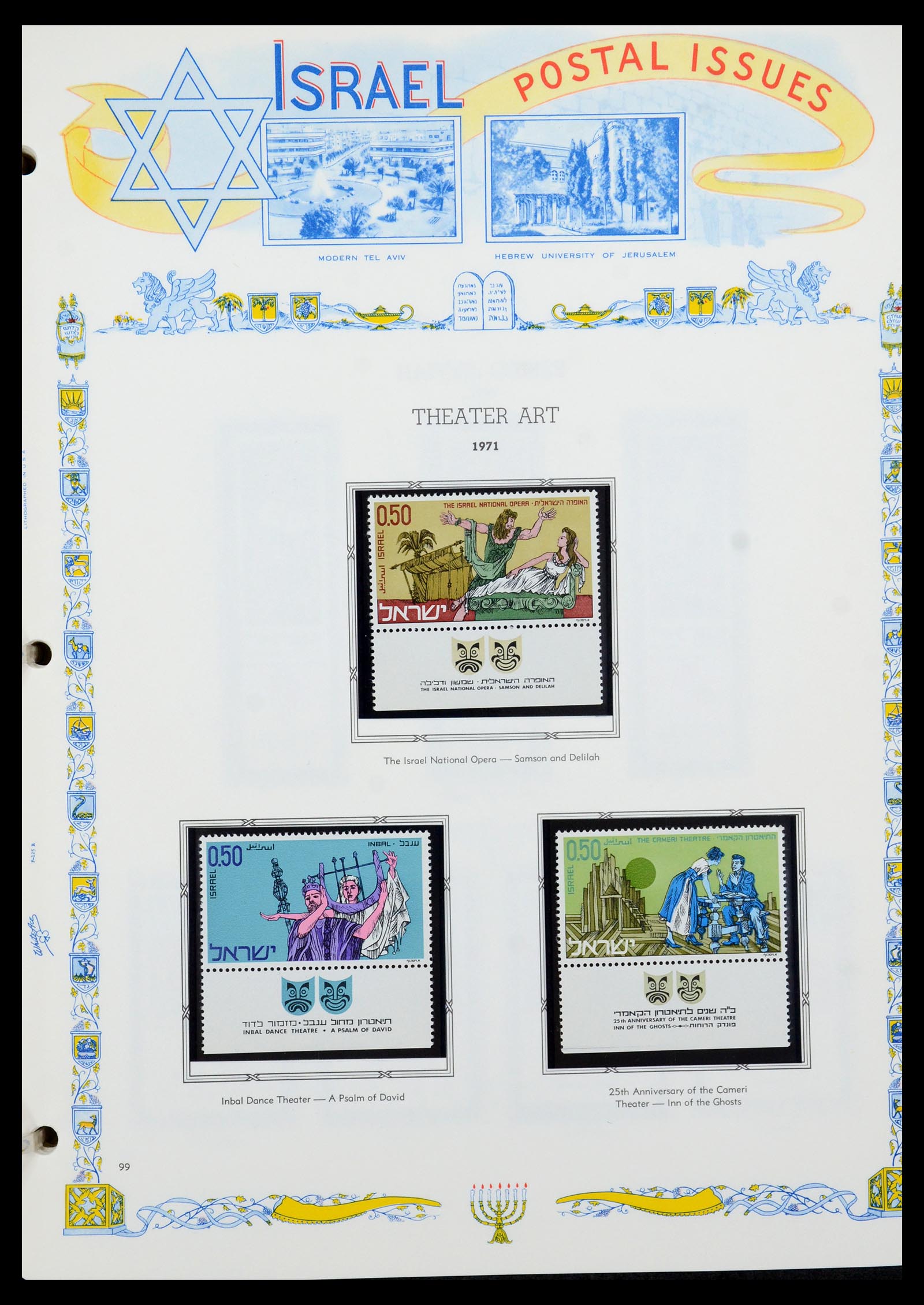 36295 127 - Postzegelverzameling 36295 Israël 1948-2019!