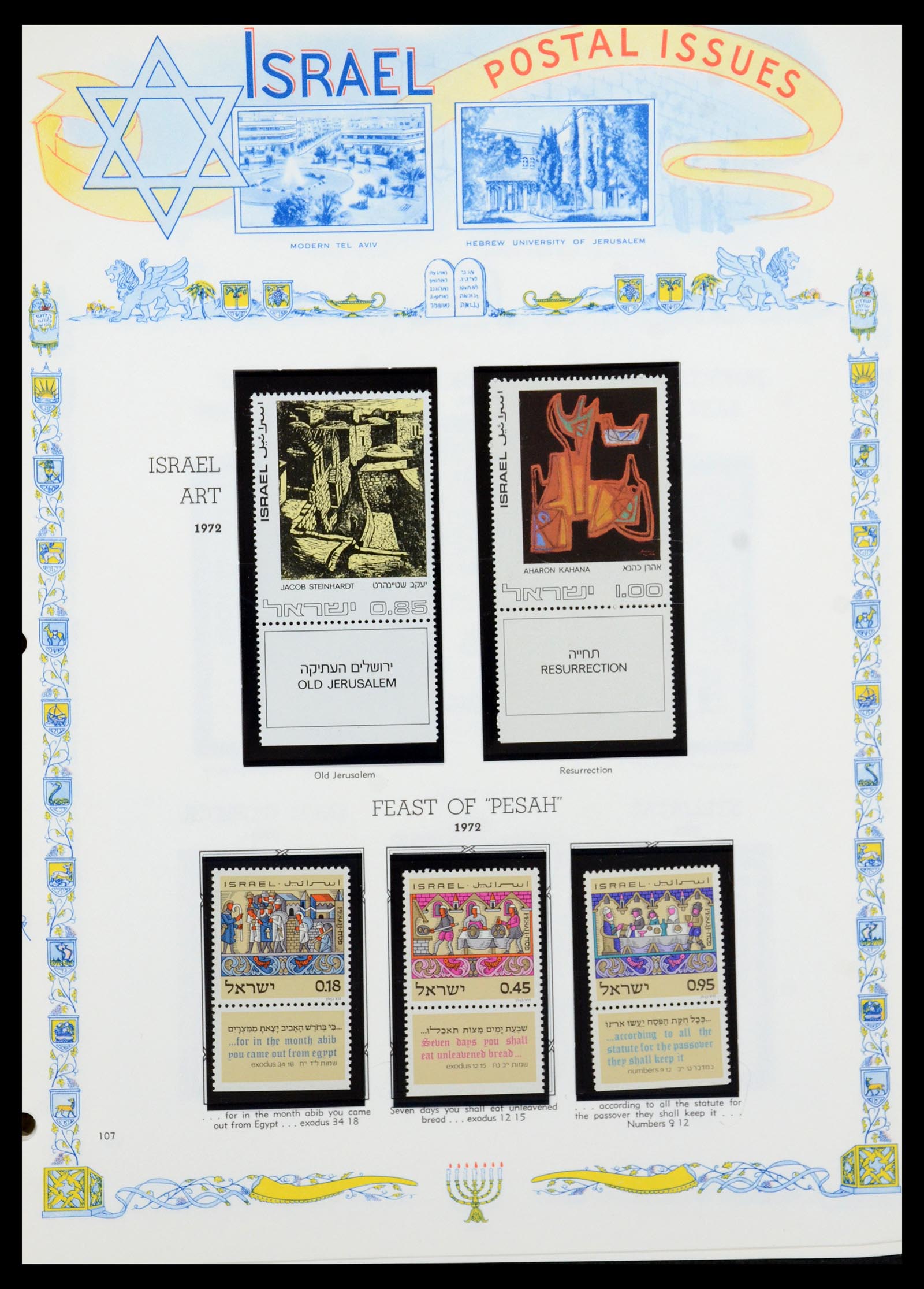36295 135 - Postzegelverzameling 36295 Israël 1948-2019!